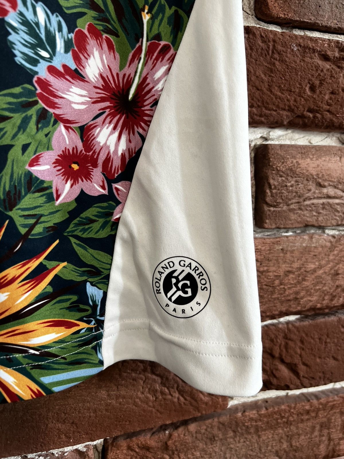 Adidas Rare Y-3 Yohji Yamamoto Adidas Roland Garros Floral Tee Size S / US 4 / IT 40 - 4 Thumbnail
