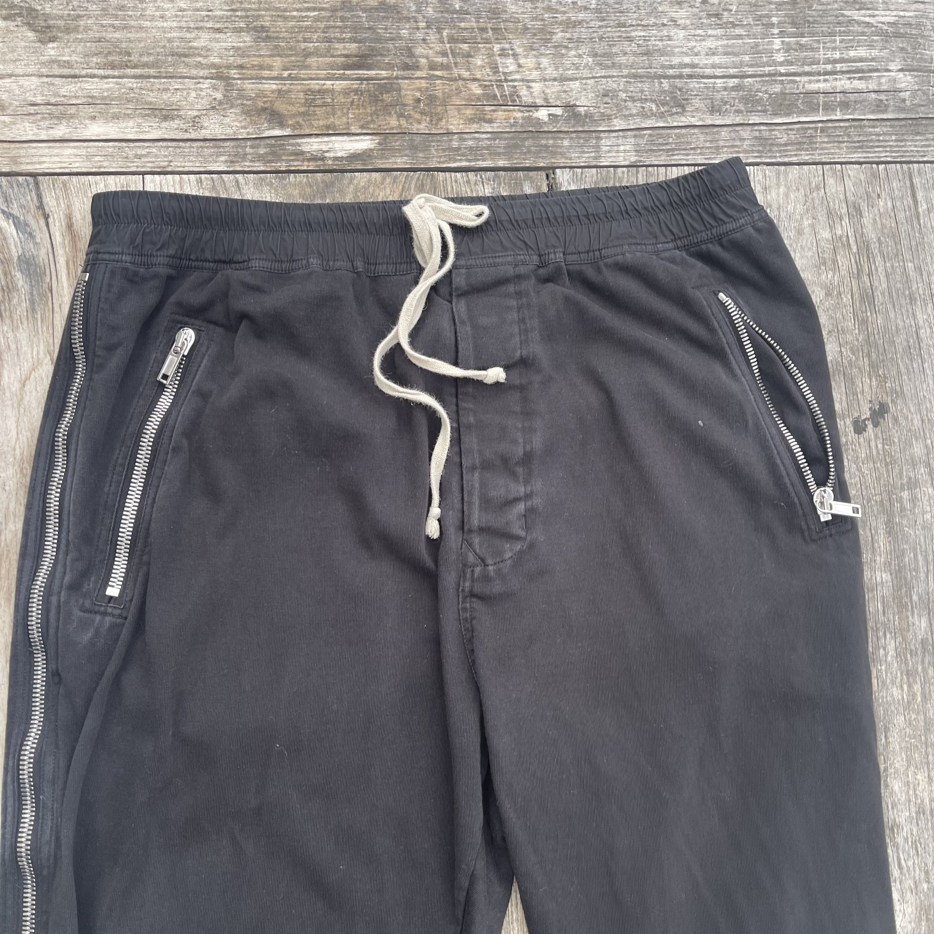 Rick Owens Rick Owens 20SS Side Zip Sweatpants Size US 36 / EU 52 - 3 Thumbnail