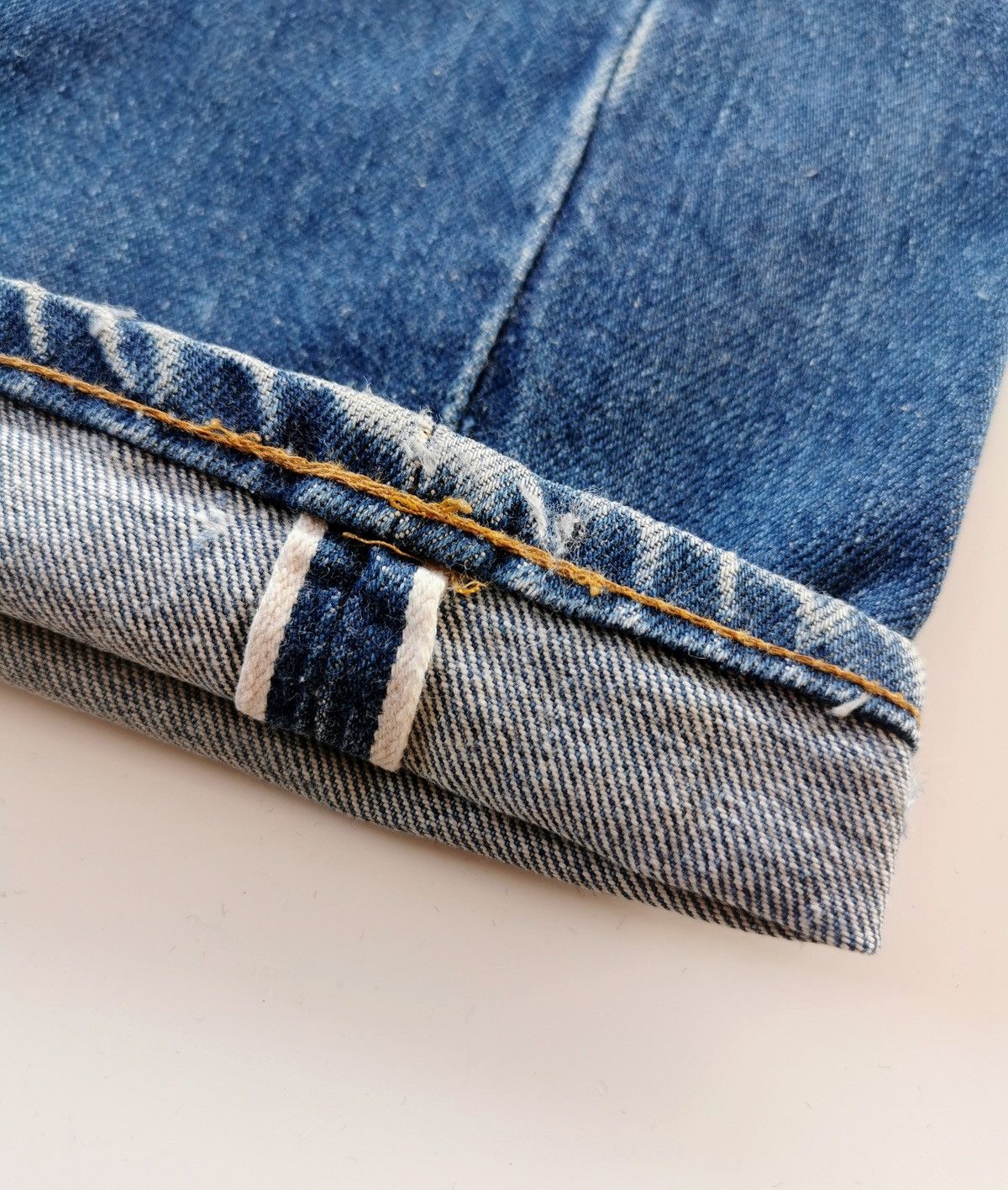 Jean × Levi's × Vintage Levis 501 vintage 90s selvedge jeans Size US 32 / EU 48 - 6 Thumbnail