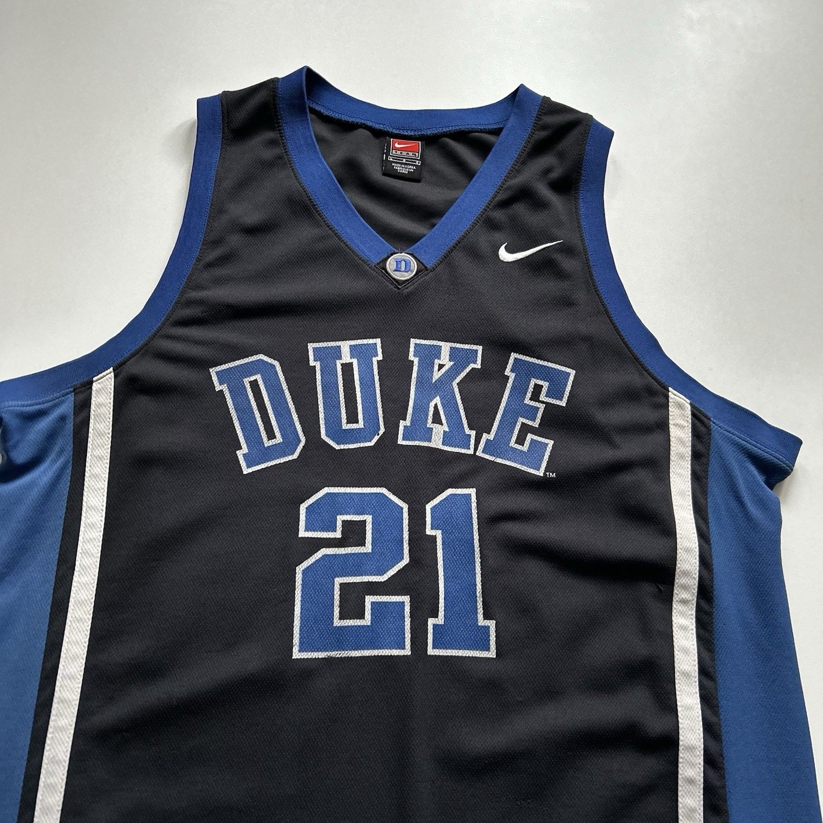 NCAA Vintage Duke Basketball Jersey Size Large Nike Y2K NCAA Rare Size US L / EU 52-54 / 3 - 2 Thumbnail