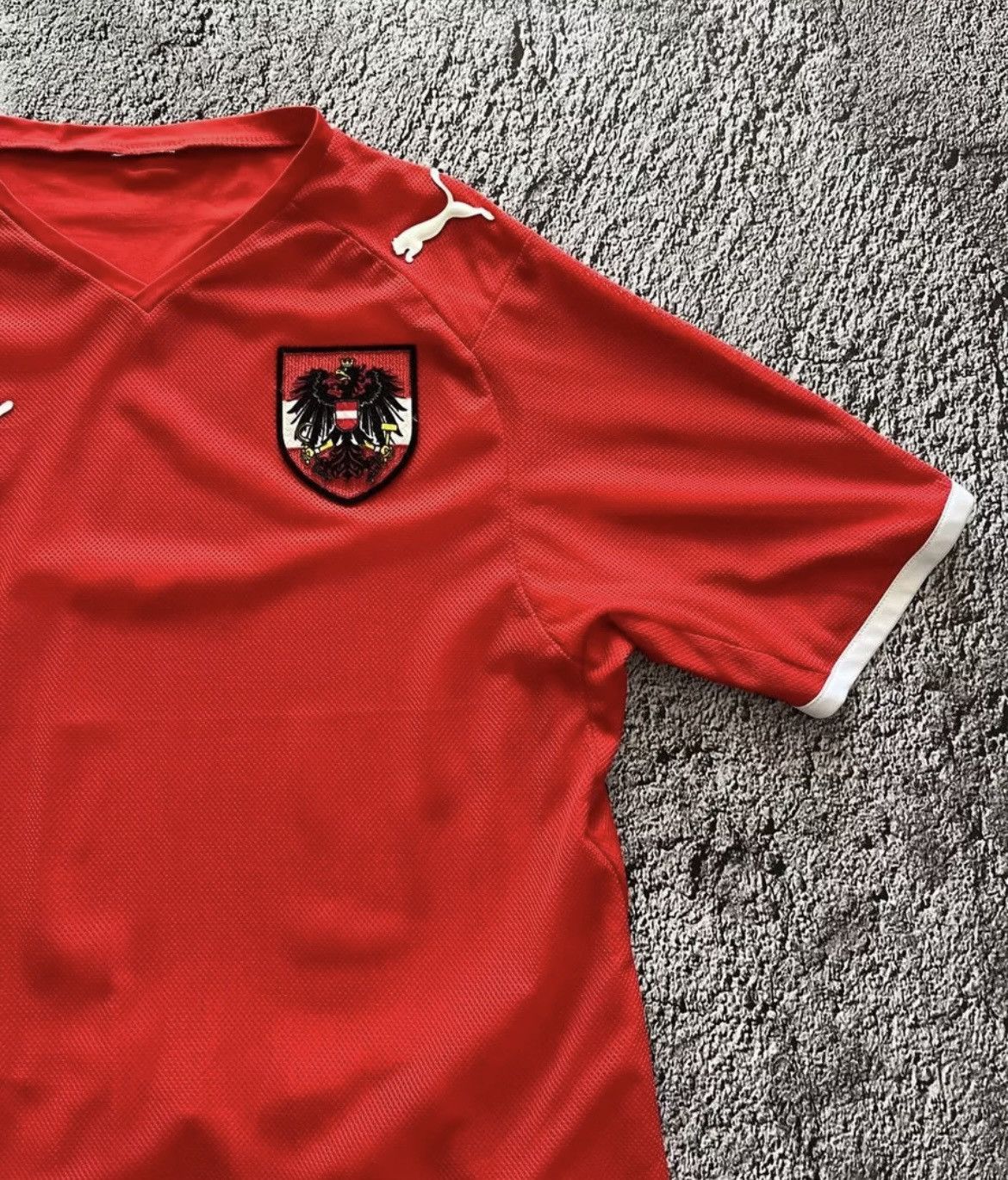 Puma Austia National Team 2008/2009 Football Shirt Jersey Home Size US M / EU 48-50 / 2 - 4 Thumbnail