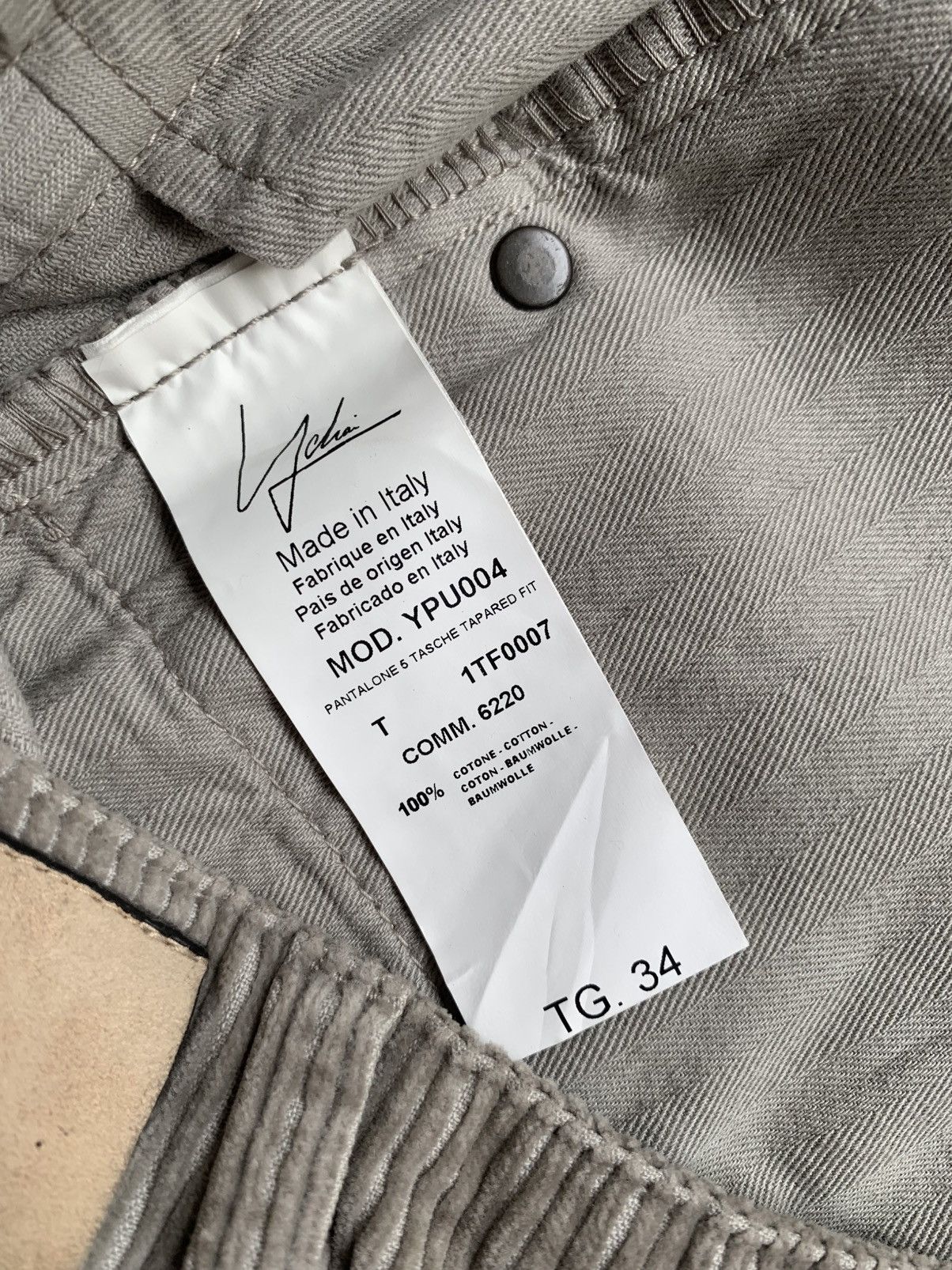 Vintage Ychai corduroy pants Size US 33 - 10 Thumbnail