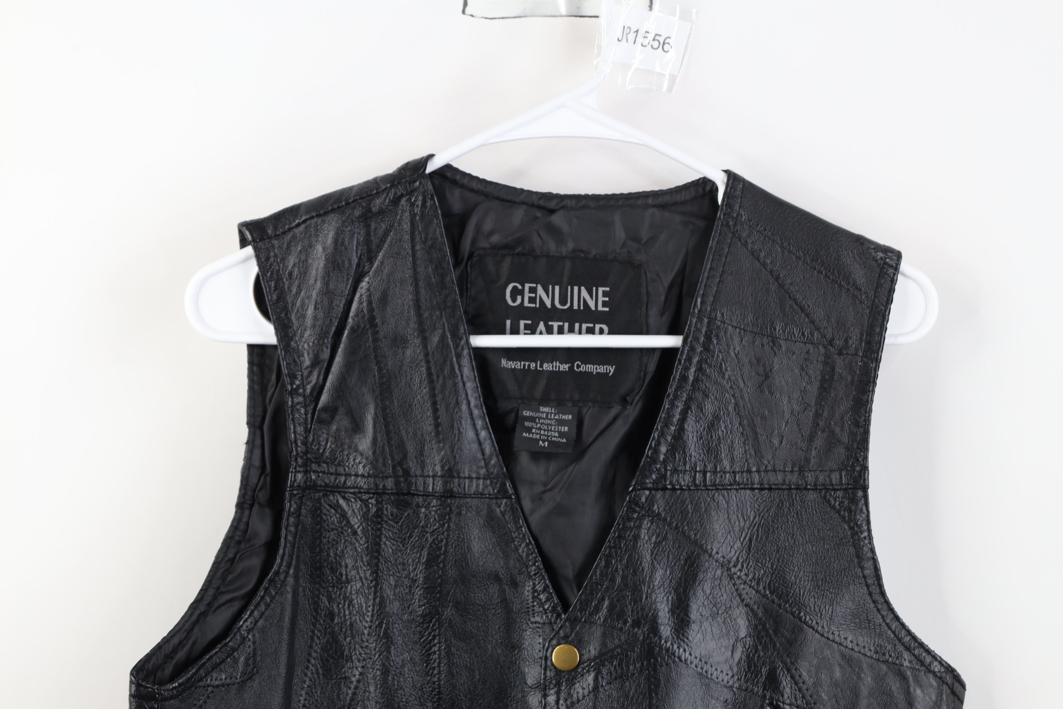 Vintage Vintage 90s Streetwear Patchwork Motorcycle Vest Jacket Size US M / EU 48-50 / 2 - 2 Thumbnail