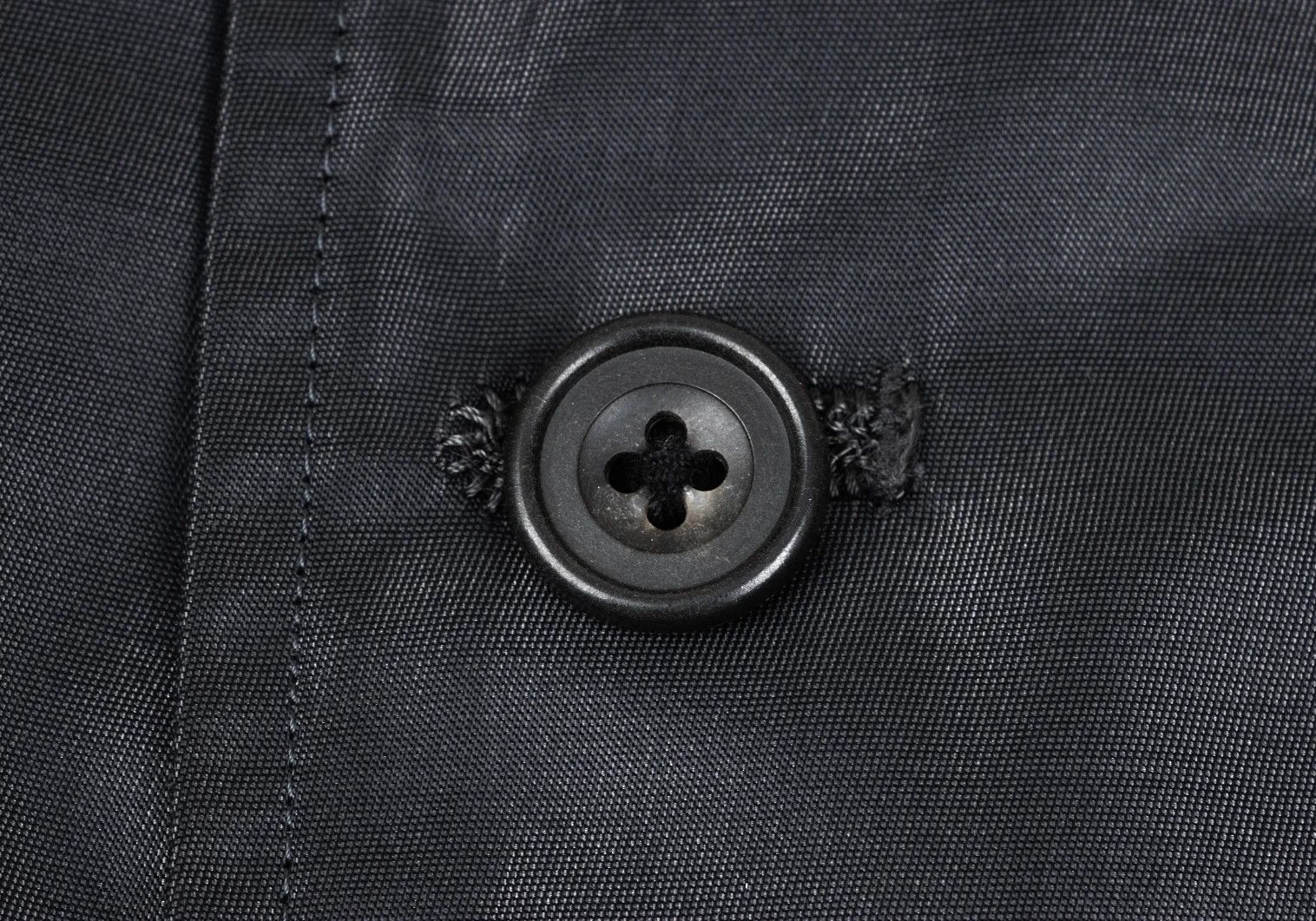 Jean Paul Gaultier Nylon Poly Patch Pocket Coat Black Size L Size US L / EU 52-54 / 3 - 6 Thumbnail