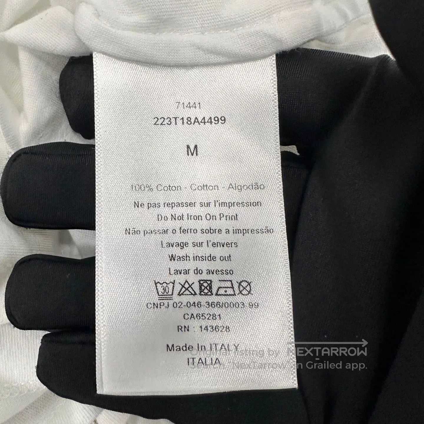 Dior Dior Lion Letter Print Short Sleeve T. Size US M / EU 48-50 / 2 - 4 Thumbnail