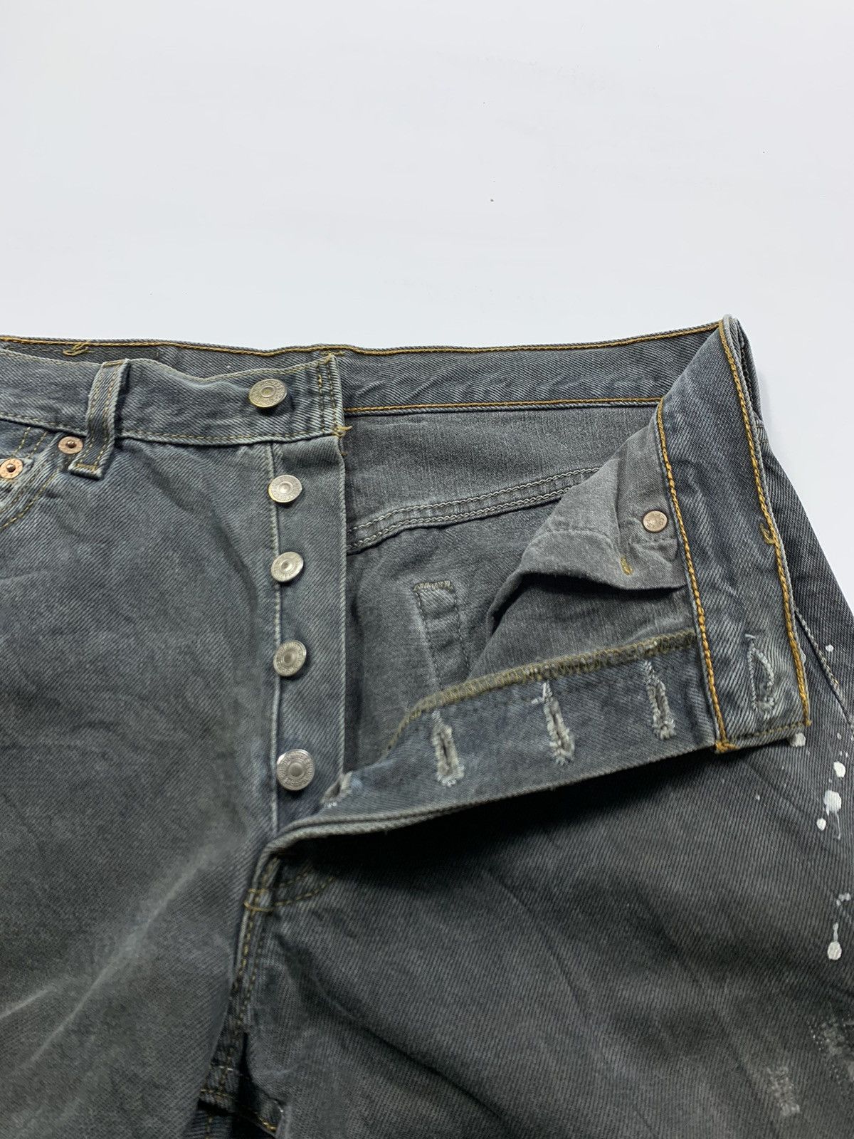 Levi's Levi’s 501 Distressed Red Tab Denim pants Size US 30 / EU 46 - 5 Thumbnail