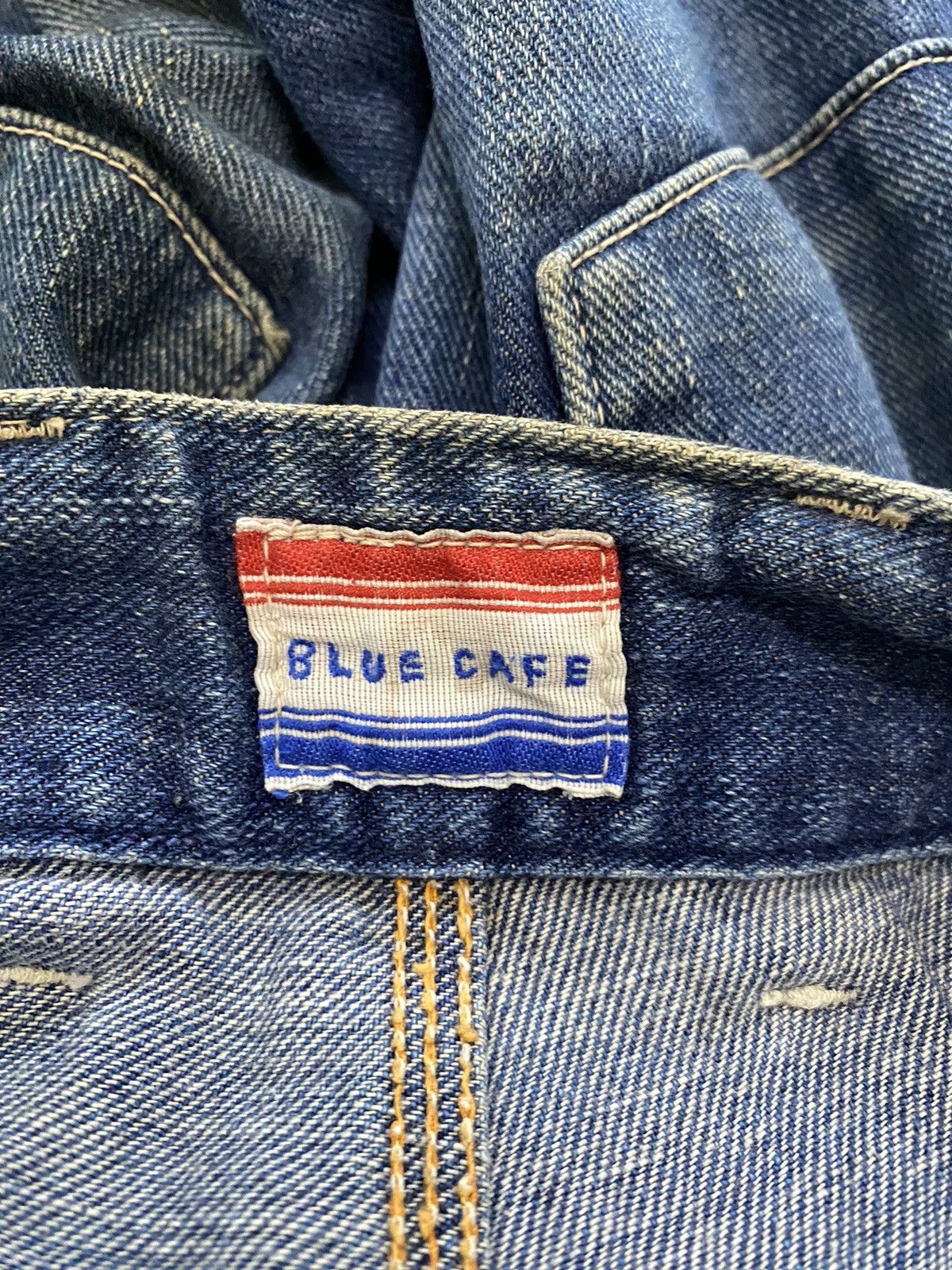 45rpm VINTAGE BLUE CAFE BY 45 RPM WIDE DENIM BAGGY STYLE Size US 29 - 7 Thumbnail