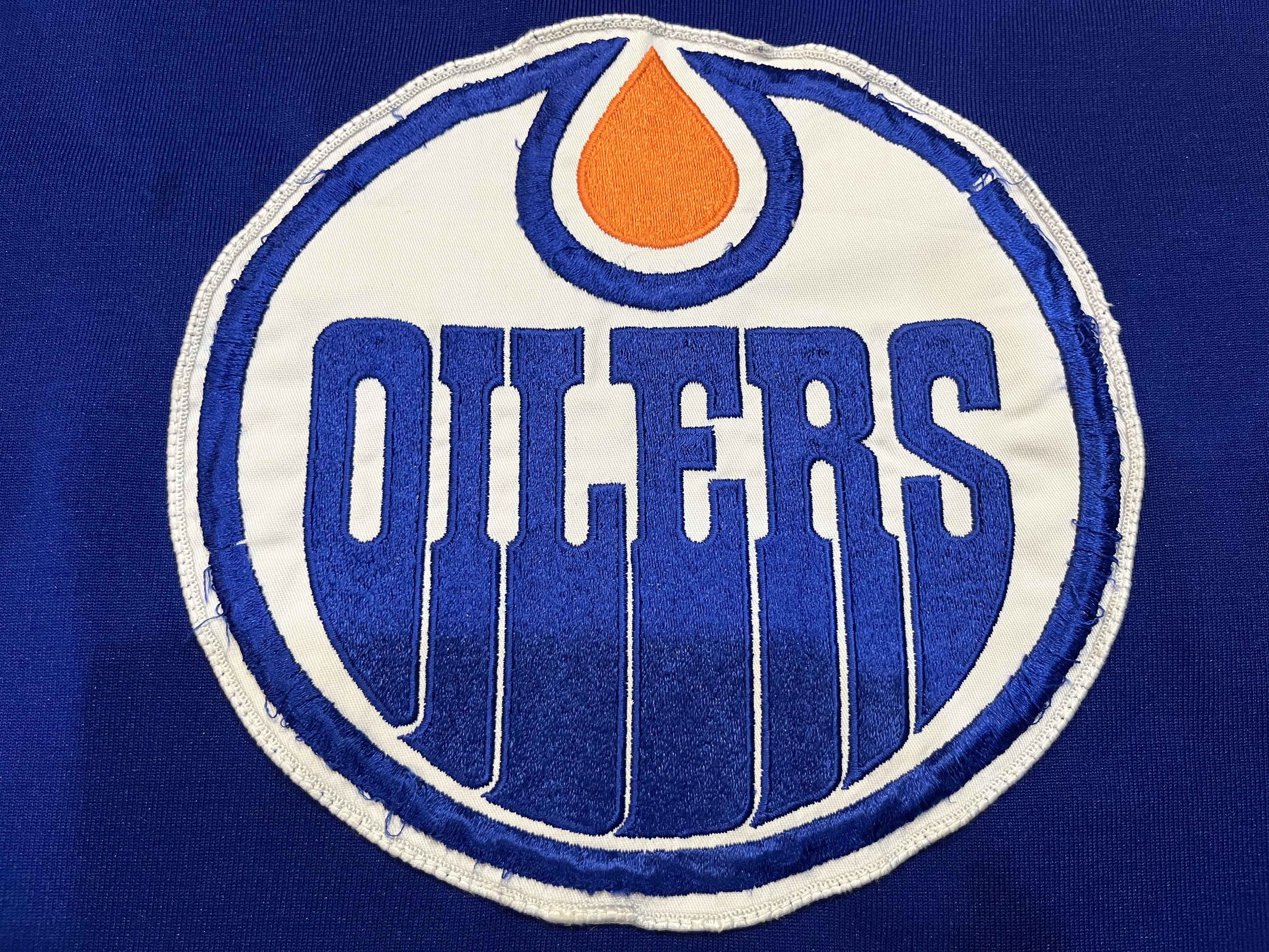 NHL × Vintage Vintage Sandow Edmonton Oilers NHL Hockey Jersey Size US M / EU 48-50 / 2 - 2 Thumbnail