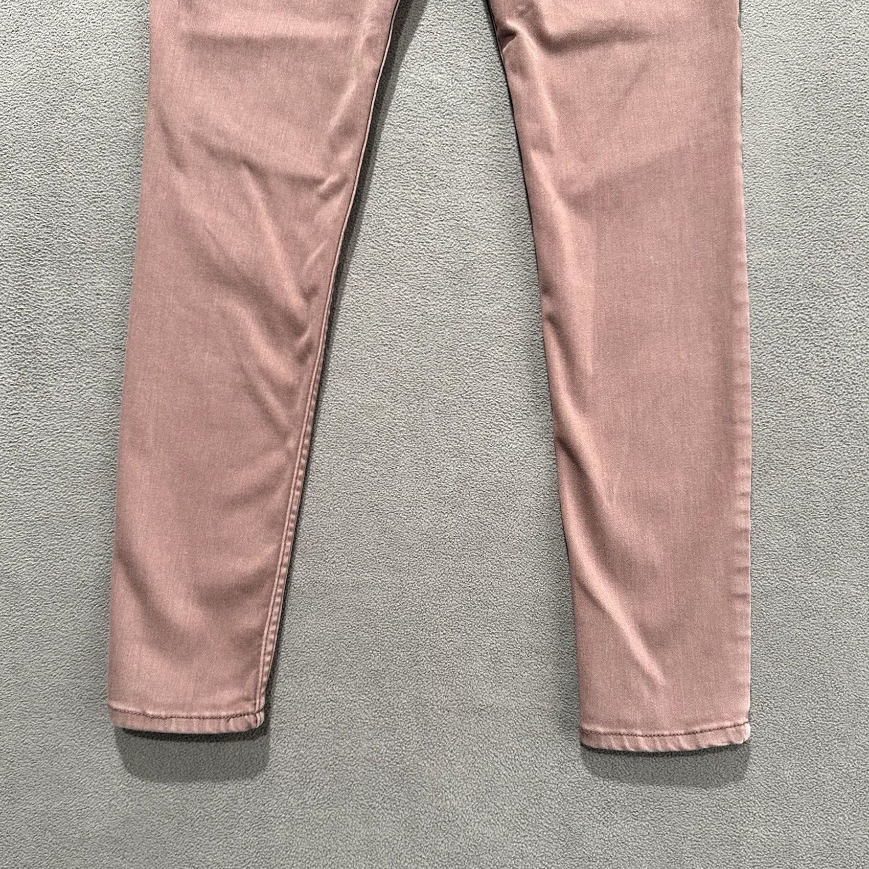 Old Navy Old Navy Rockstar Super Skinny Jeans Womens Size 4 Pink High Rise Denim Size 30" / US 8 / IT 44 - 6 Thumbnail