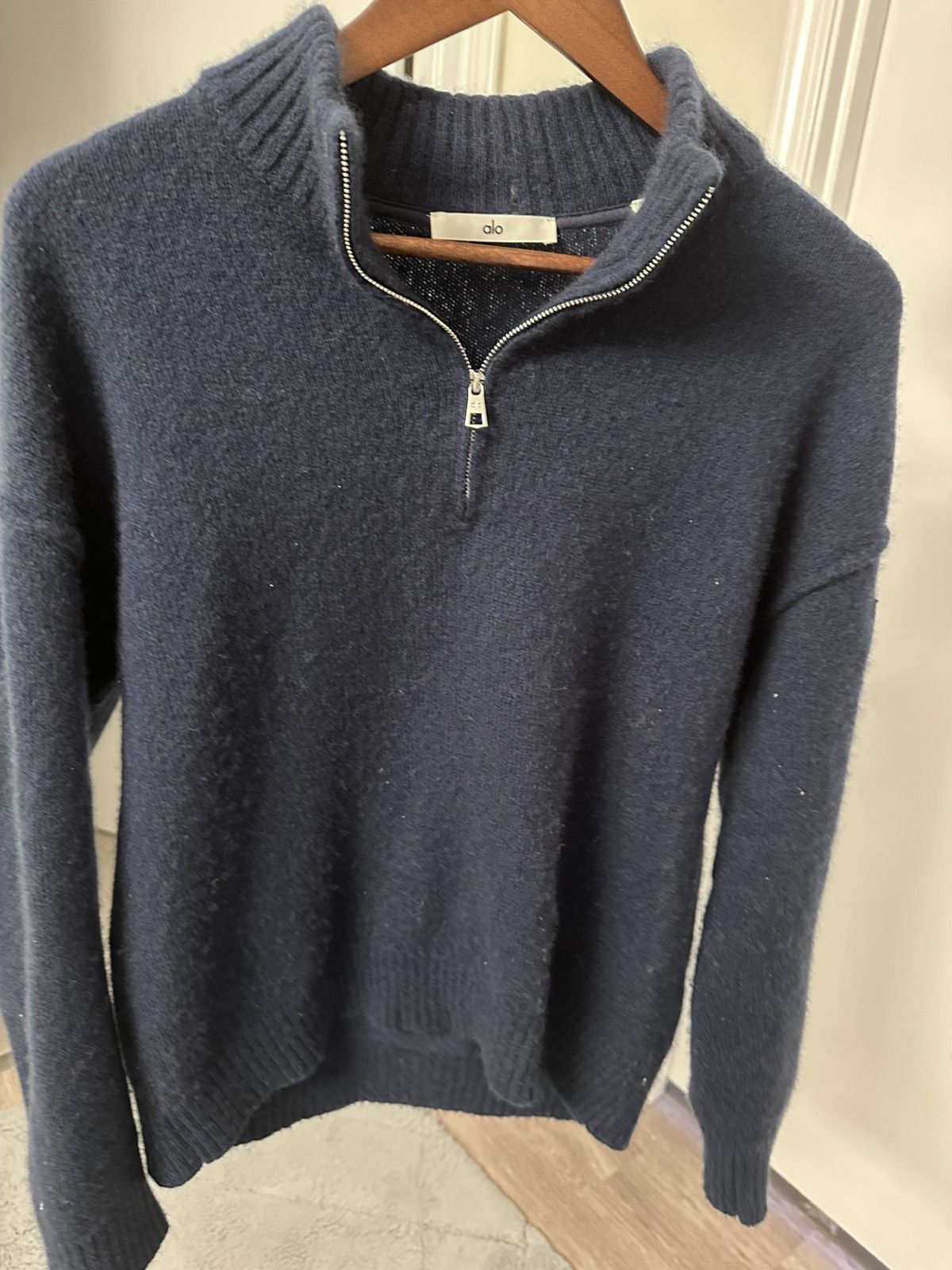 Alo Alo Cashmere Quarter-Zip Size US XS / EU 42 / 0 - 1 Thumbnail