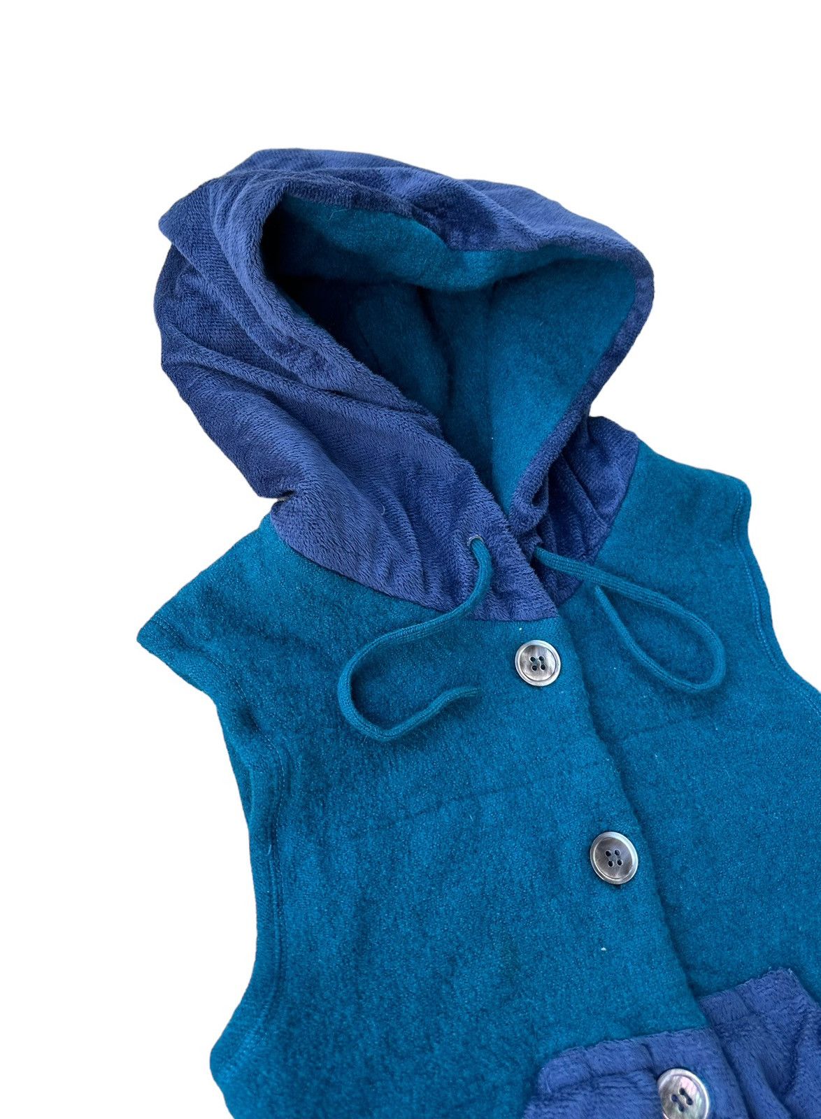 Issey Miyake Mercibeaucoup fleece jacket sleeveless Size S / US 4 / IT 40 - 3 Thumbnail