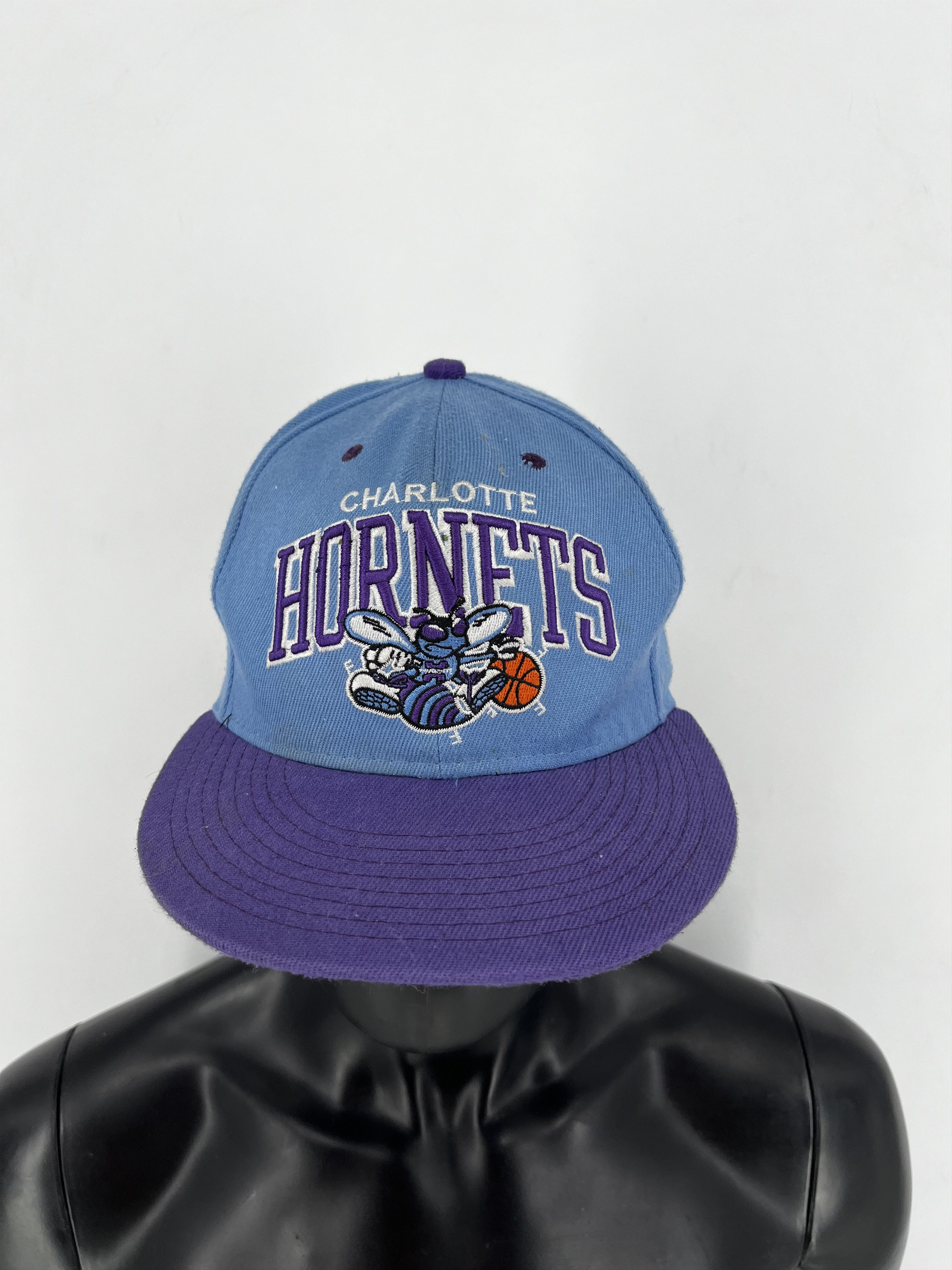 NBA NBA Charlotte Hornets Snapback Hat Adidas Retro Hardwood Size ONE SIZE - 1 Thumbnail