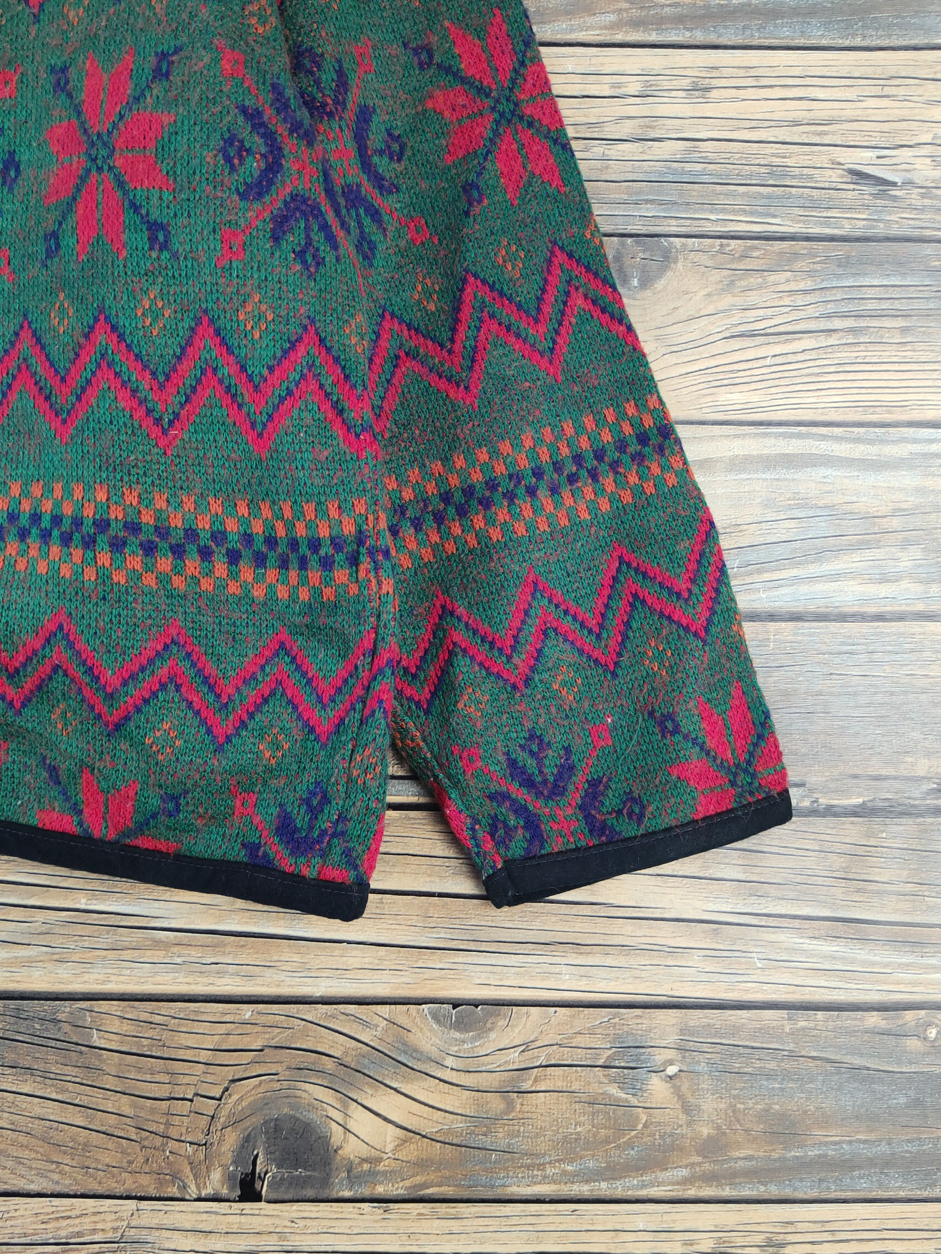 Japanese Brand Estemarl Green Knitwear Cardigan #W2161 Size S / US 4 / IT 40 - 6 Thumbnail
