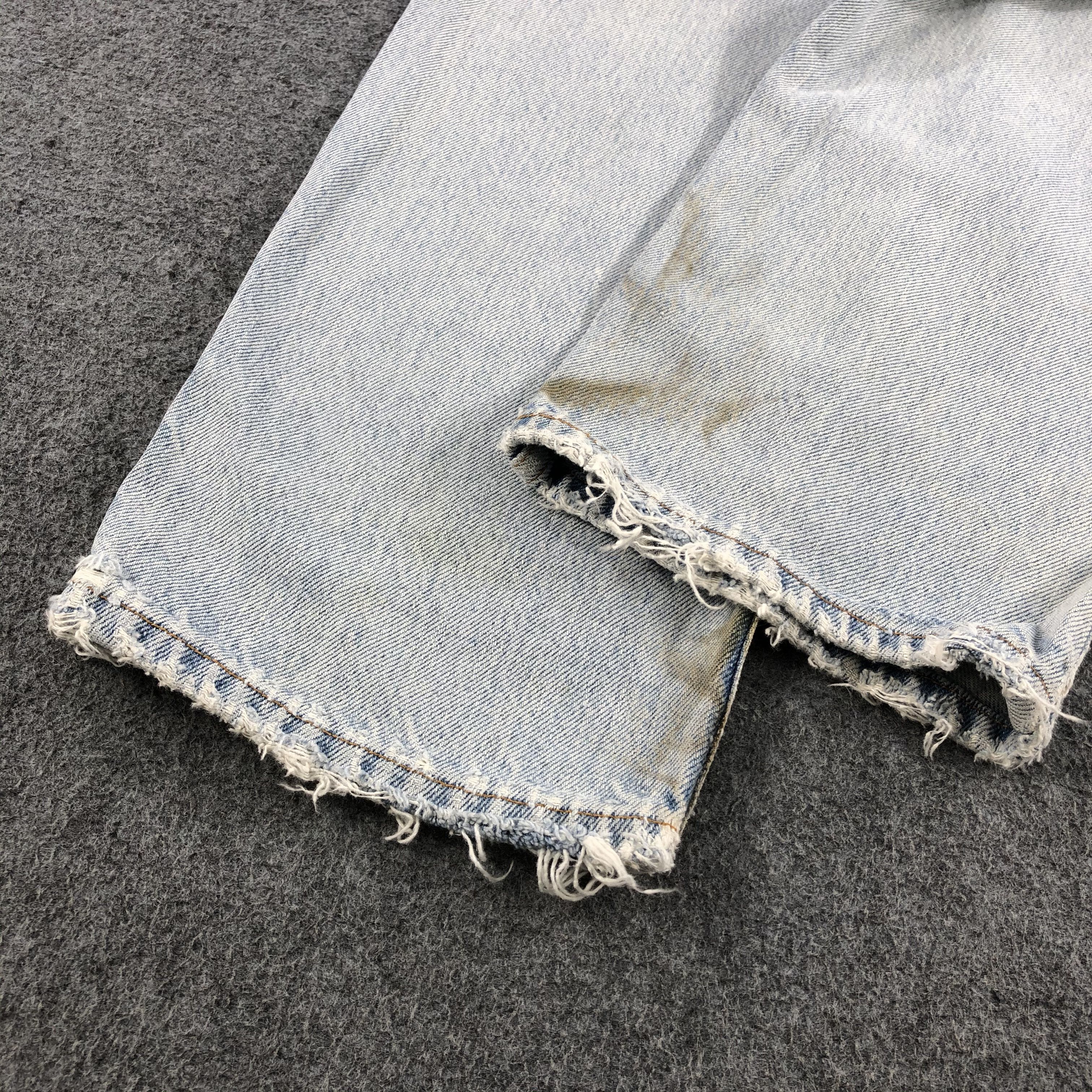 Levi's Vintage 90s Light Wash Levis 550 Jeans-J1658 Size US 30 / EU 46 - 6 Thumbnail