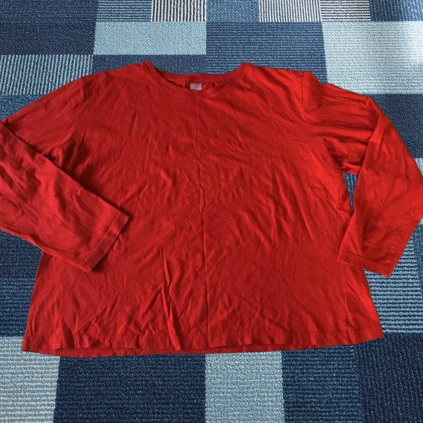 Vintage VINTAGE Amazon Employee Red Long Sleeve T Shirt 2XL Logo Front Womens Shirt Red 2XL Mens Girls Size XL / US 12-14 / IT 48-50 - 1 Thumbnail
