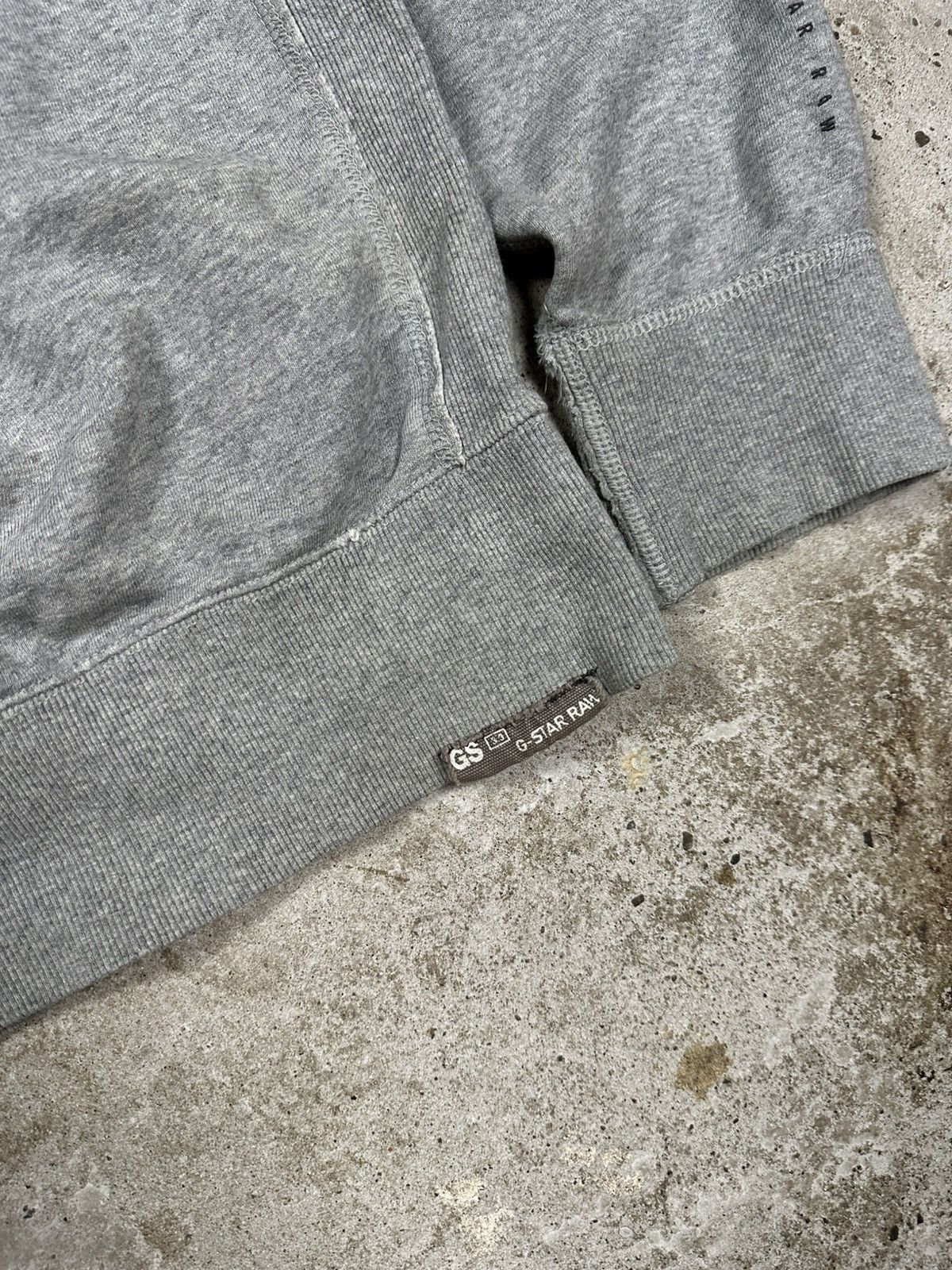 G-Star Vintage Y2K G Star Raw Distressed Crewneck Sweatshirt Logo Size US XL / EU 56 / 4 - 3 Thumbnail
