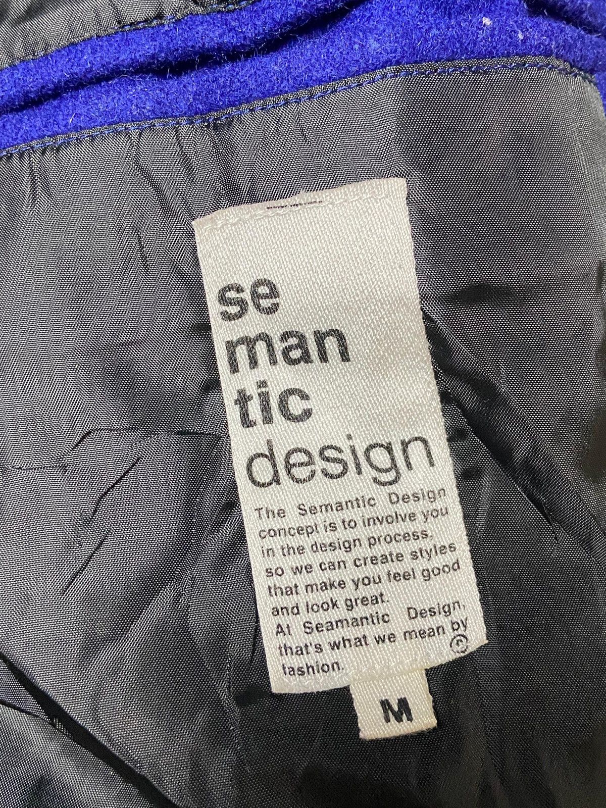 Japanese Brand × Vintage × semanticdesign Semantic Design Wool Duffle Coat with Pockets (120) Size US M / EU 48-50 / 2 - 9 Thumbnail