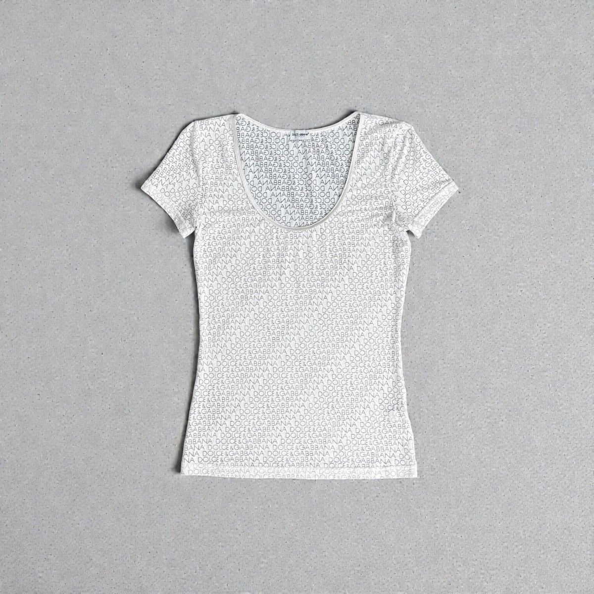Dolce & Gabbana D&G Dolce&Gabbana Intimo Vintage 90s Sexy Mesh T 