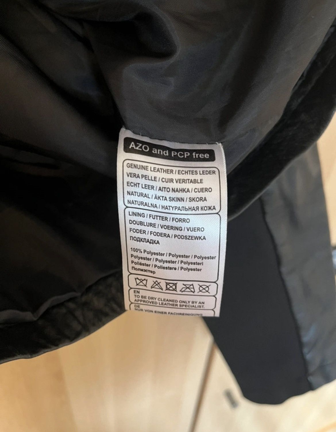 Other High collar leather jacket Size L / US 10 / IT 46 - 6 Thumbnail
