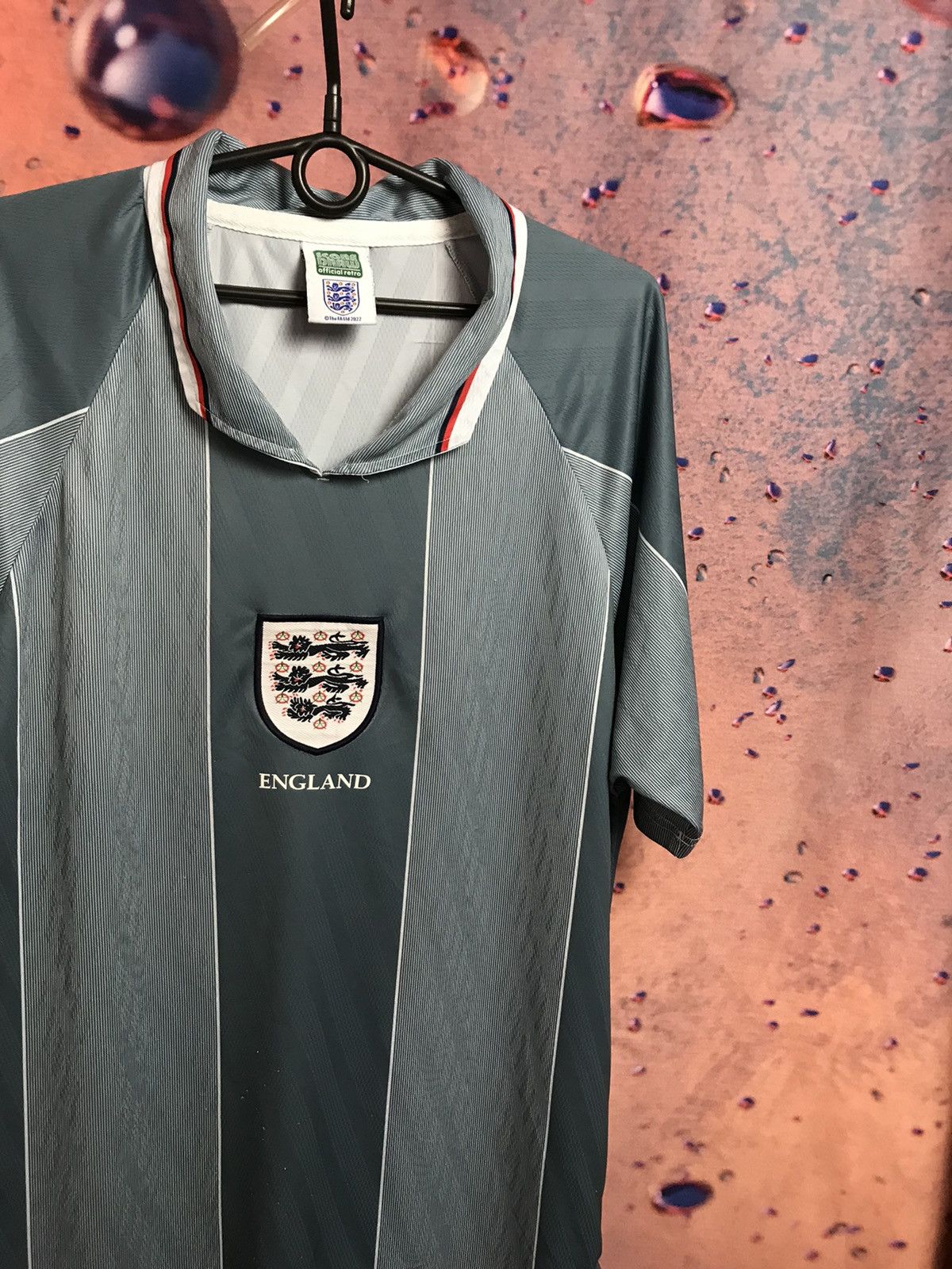 Vintage England streetwear soccer jersey Size US L / EU 52-54 / 3 - 2 Thumbnail