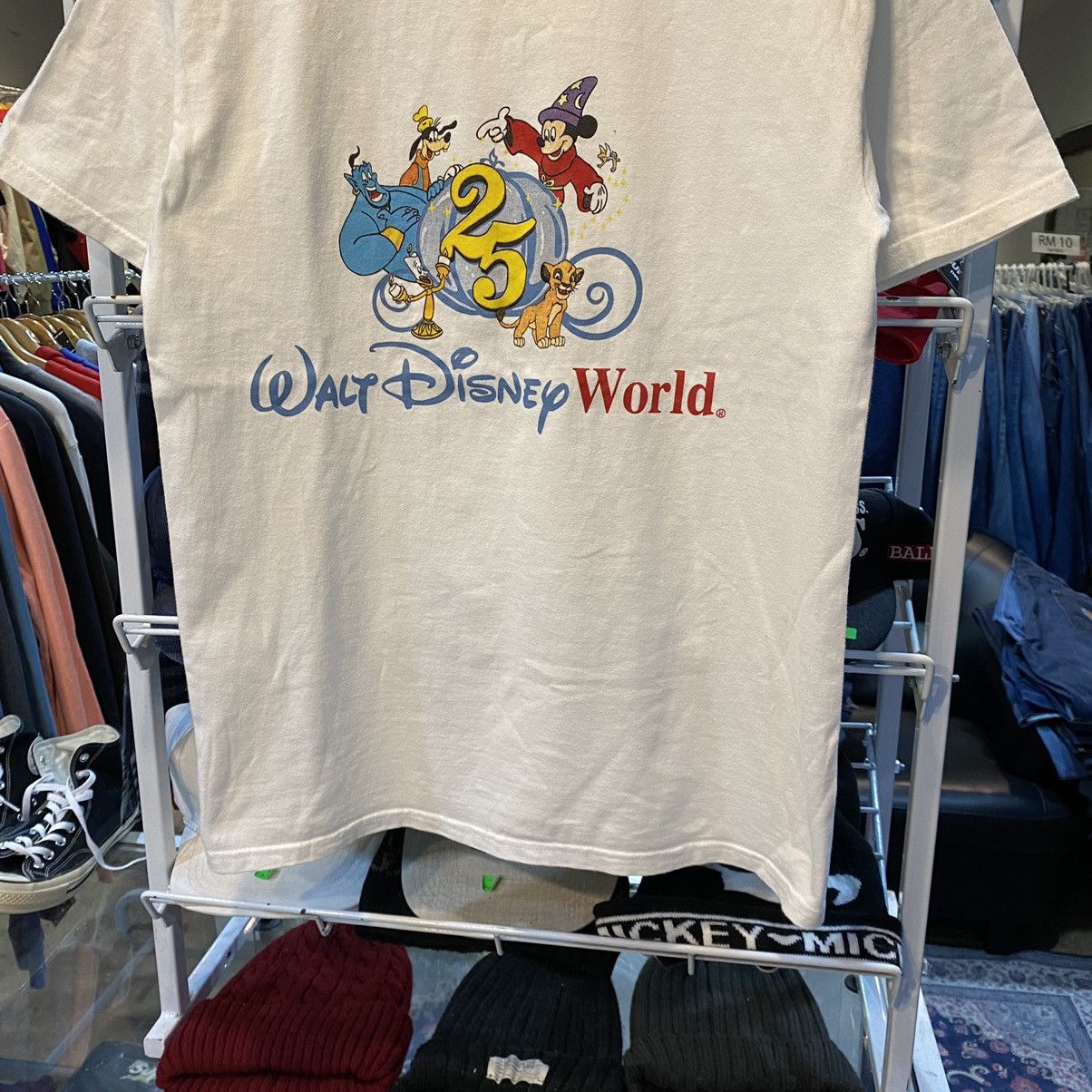 Disney Vintage 1996 Walt Disney World 25th Anniversary Tee Shirt Size US M / EU 48-50 / 2 - 4 Thumbnail