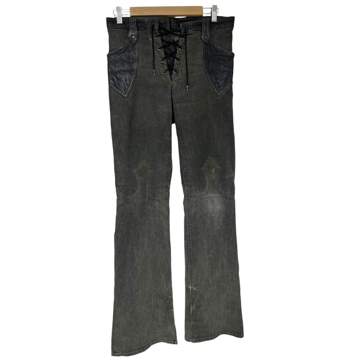 Yasuyuki Ishii Yasuyuki ishii armor laceup denim Size US 28 / EU 44 - 1 Thumbnail