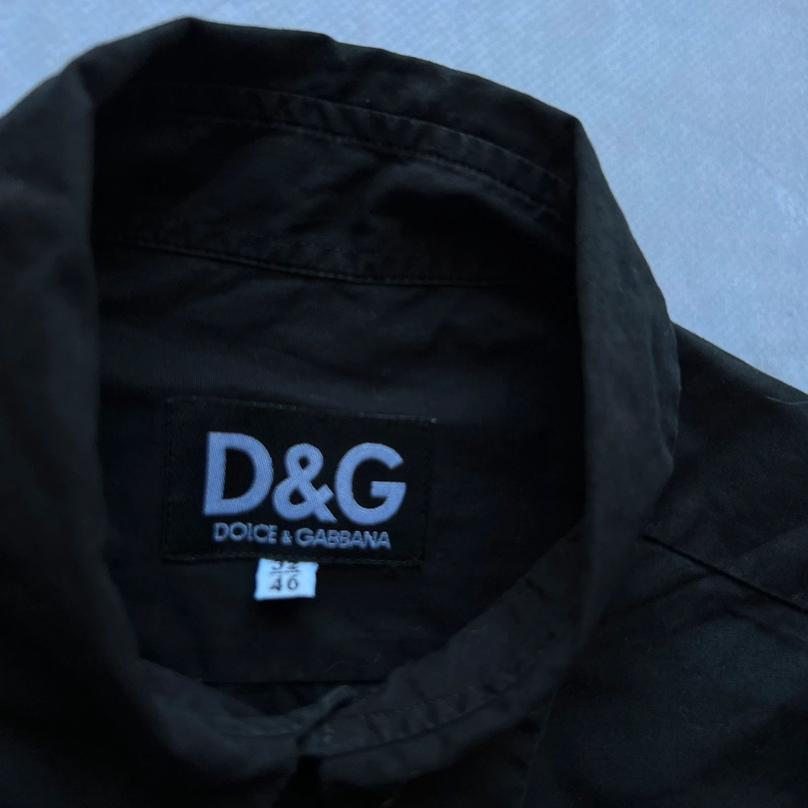 Dolce & Gabbana vintage 00s Dolce & Gabbana DG overshirt shirt long sleeve Size US XL / EU 56 / 4 - 4 Thumbnail