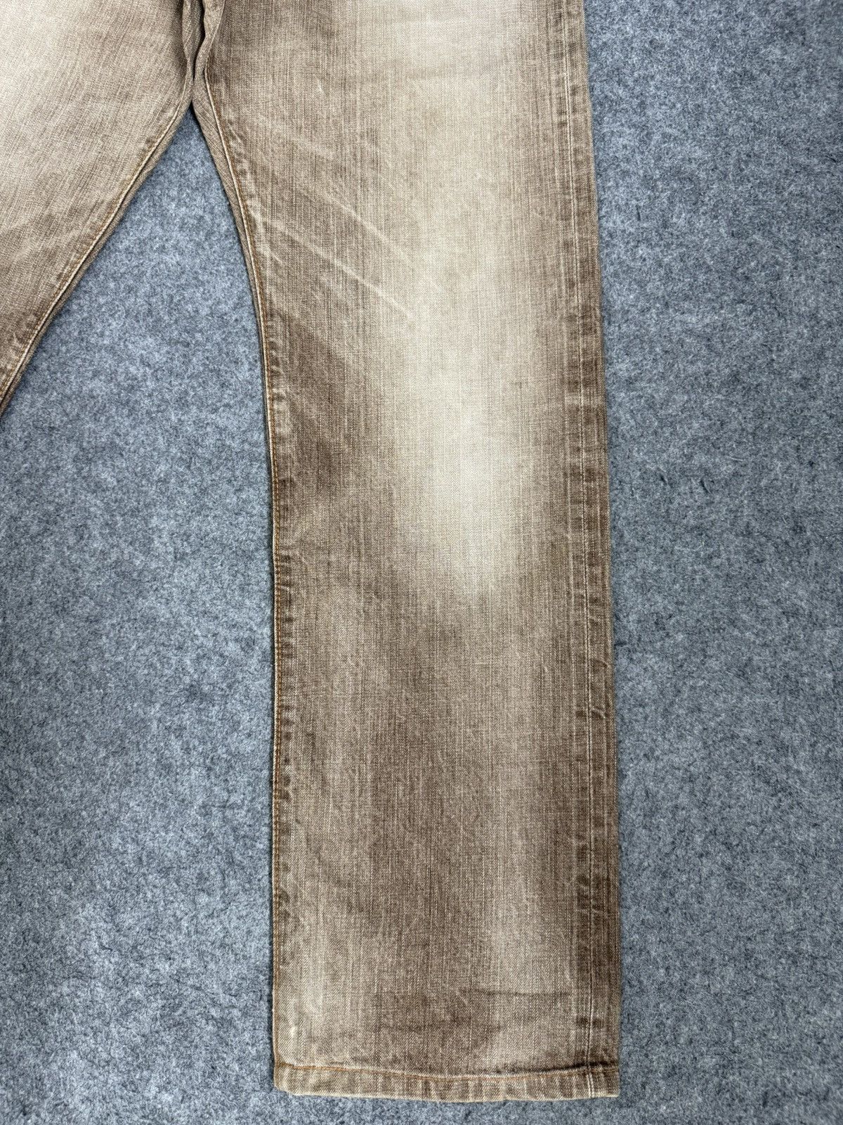 Kapital A15 VINTAGE EDWIN BROWN 505ZX SELVEDGE Size US 32 / EU 48 - 5 Thumbnail