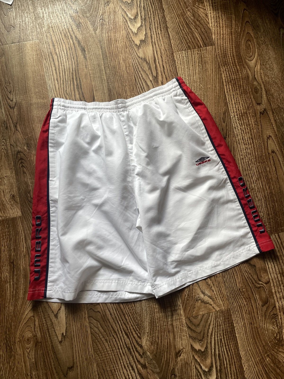 Umbro Vintage Umbro shorts big logo rare size L Size US 34 / EU 50 - 2 Thumbnail