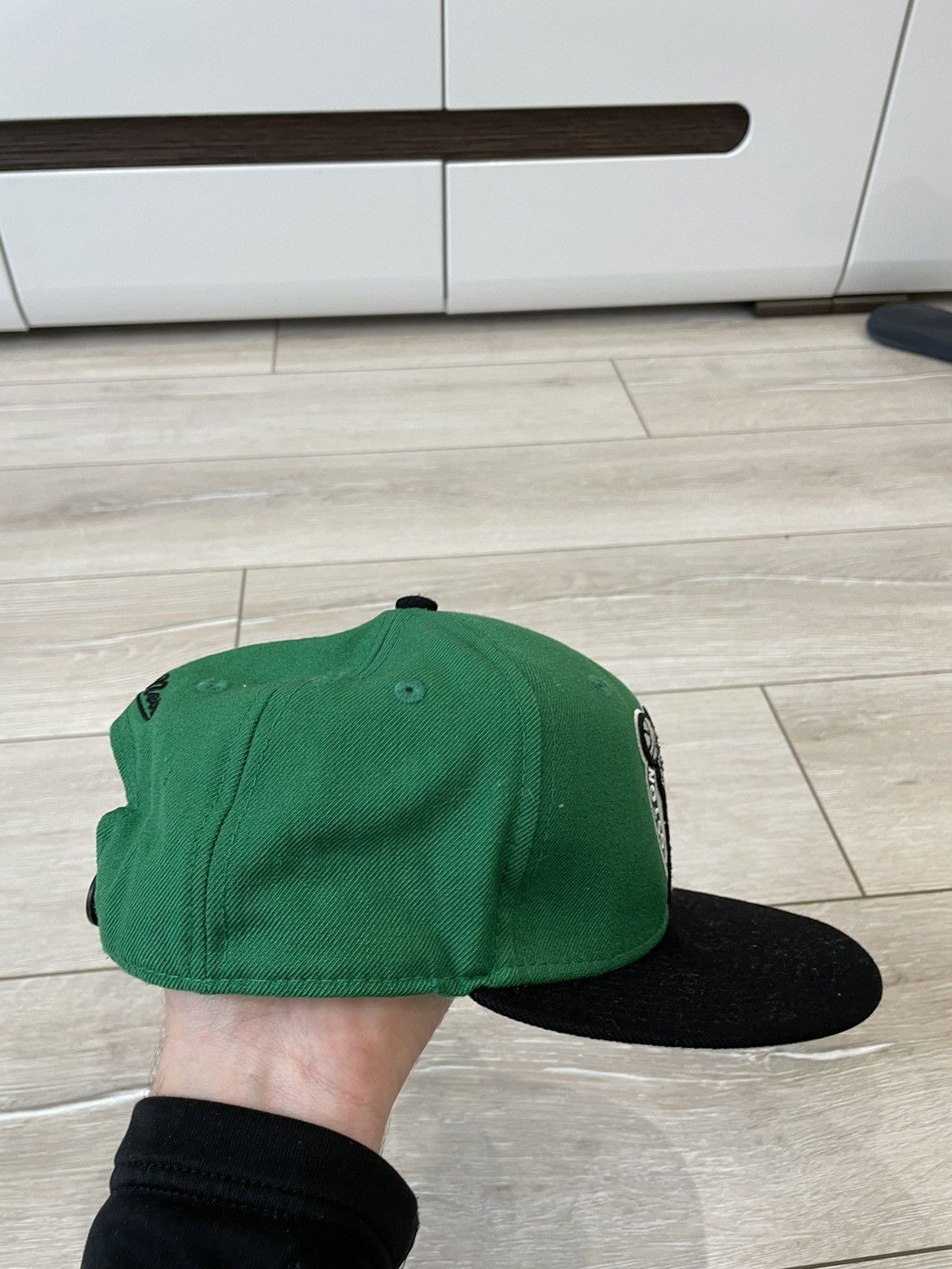 NBA × Vintage Vintage Celtic Boston Mitchell&Ness cap Size ONE SIZE - 4 Thumbnail