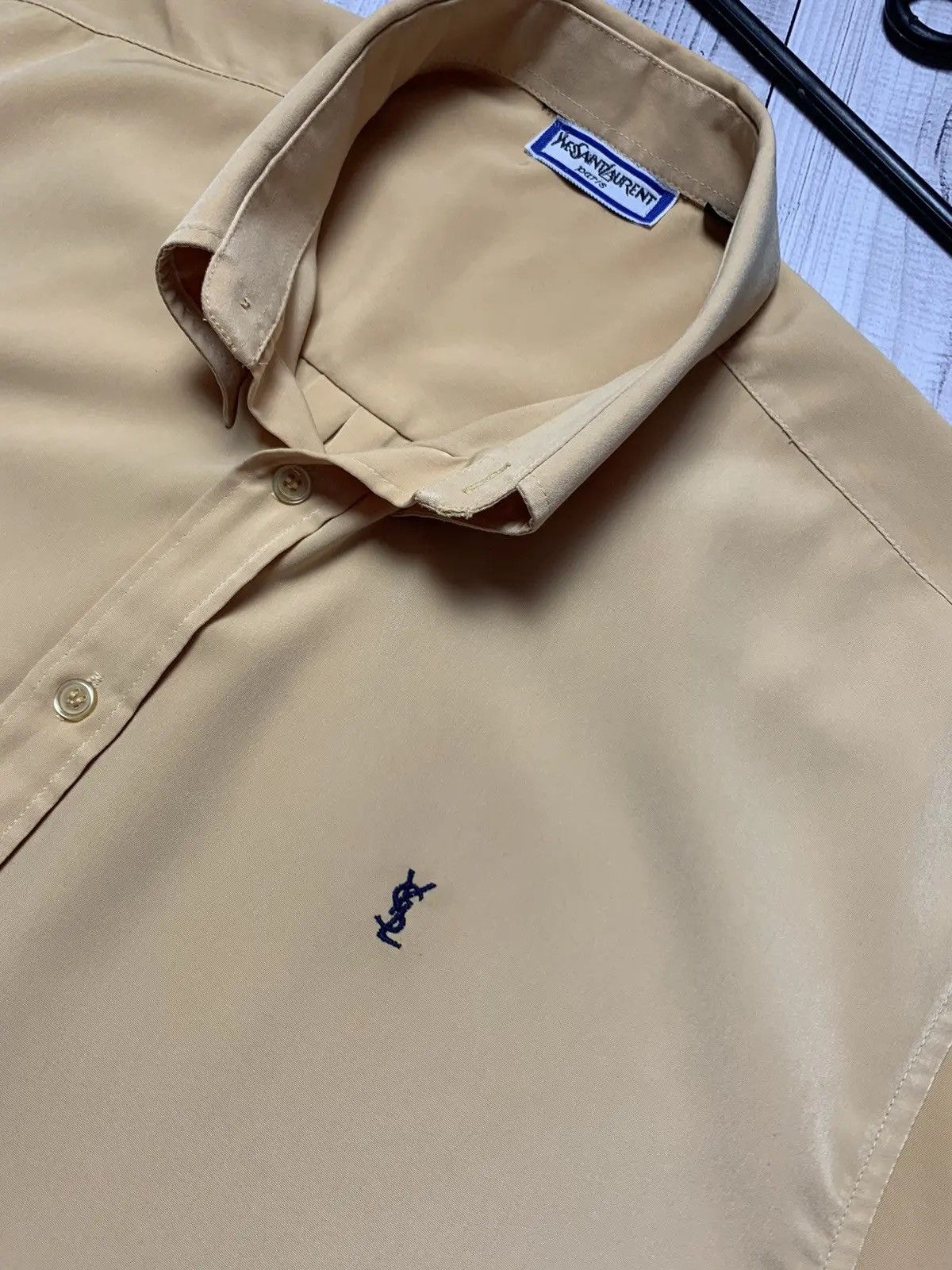 Yves Saint Laurent Vintage luxury shirt Yves Saint Laurent size L rare YSL logo Size US L / EU 52-54 / 3 - 4 Thumbnail