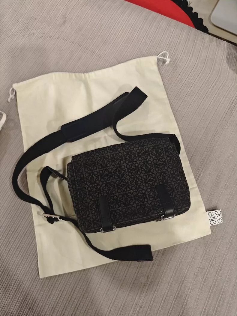 Loewe loewe Reading canvas shoulder bag 2503-Nextarrow Size ONE SIZE - 4 Thumbnail