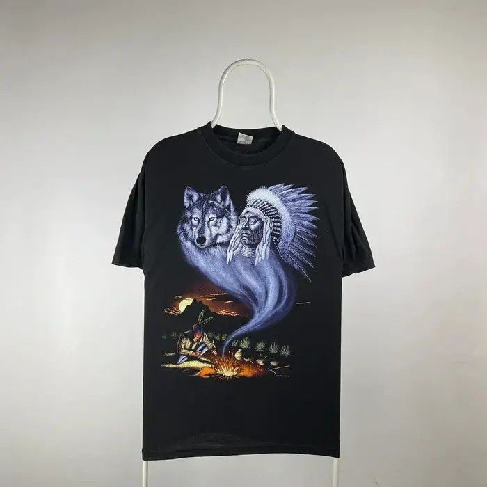 Band Tees Animal tee T-shirt ghost animal wild band tee size XLarge Size US XL / EU 56 / 4 - 1 Thumbnail