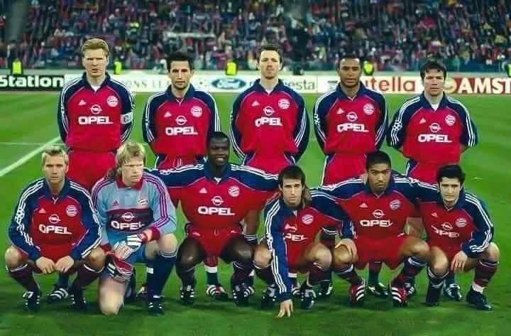 Adidas Vintage Adidas Bayern Munich 1999-01 Home Jersey Opel - Rare Size US XL / EU 56 / 4 - 8 Thumbnail