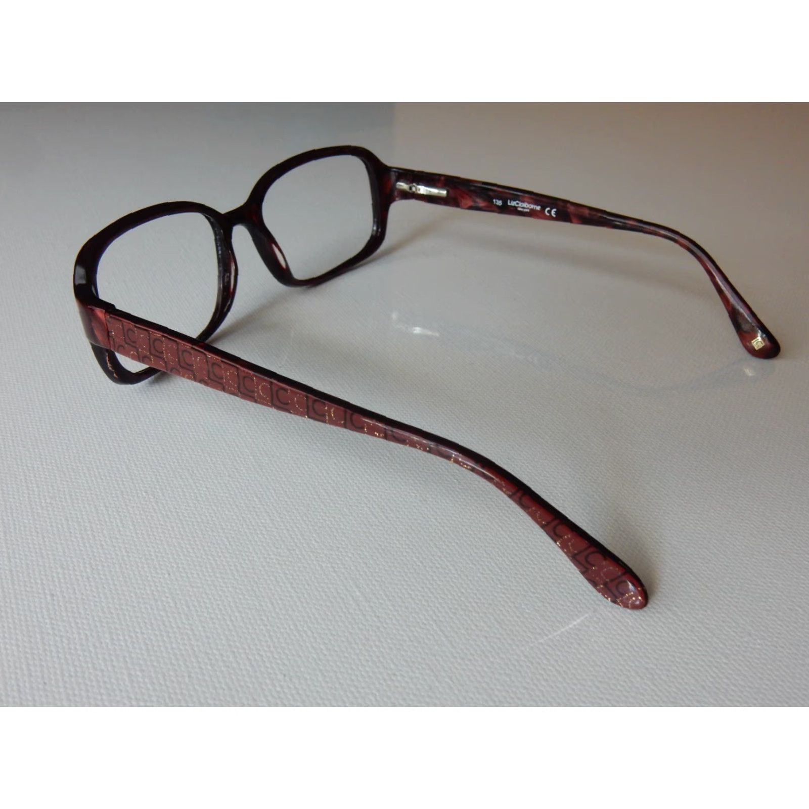 Liz Claiborne LIZ CLAIBORNE Sunglasses Frames Purple Women 55-17-135 Size ONE SIZE - 3 Thumbnail