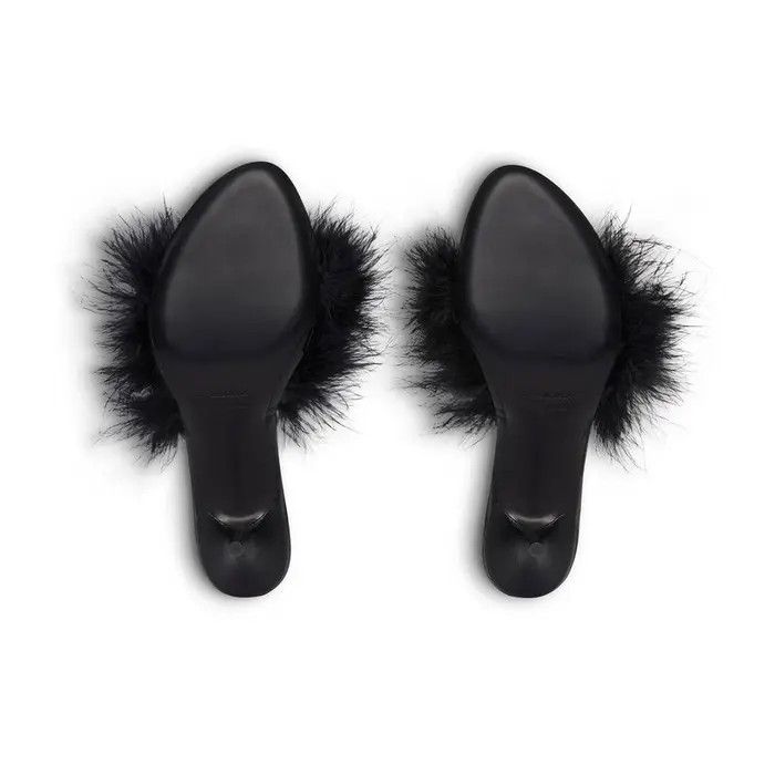 Balenciaga o1bcso1str0126 Boudoir 70mm Sandals in Black Size US 8 / IT 38 - 9 Thumbnail