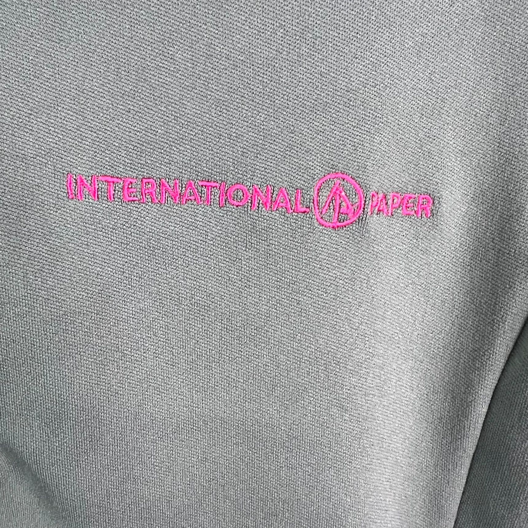 Nike Nike Golf Dri-Fit Sweatshirt Jacket Women's Size M Gray International Paper Logo Size M / US 6-8 / IT 42-44 - 4 Thumbnail
