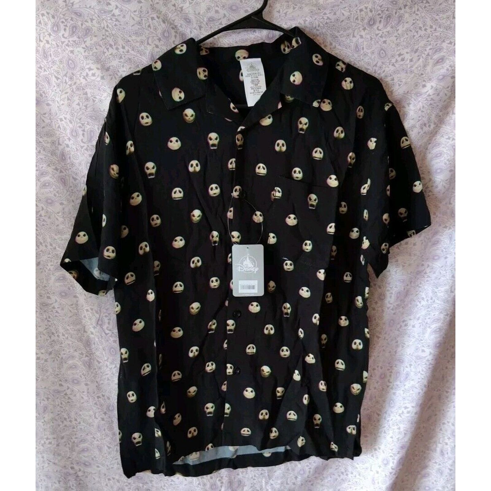 Disney NWT !! Disney's Nightmare Before Christmas button-down sz.S Size S / US 4 / IT 40 - 1 Thumbnail