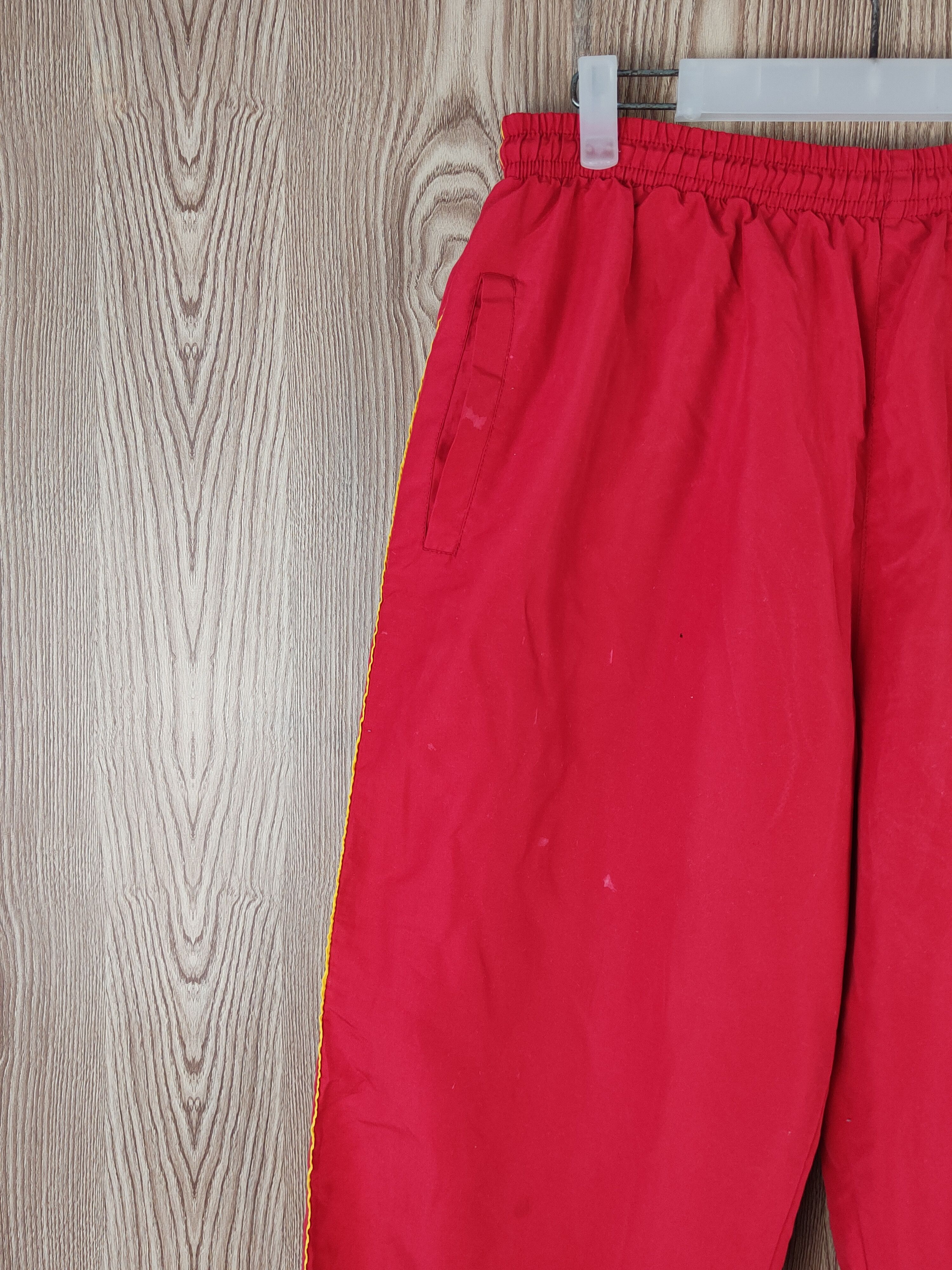 Japanese Brand Head Red Am Merchant Bank Multipocket Sweatpants #S2748 Size US 31 - 5 Thumbnail