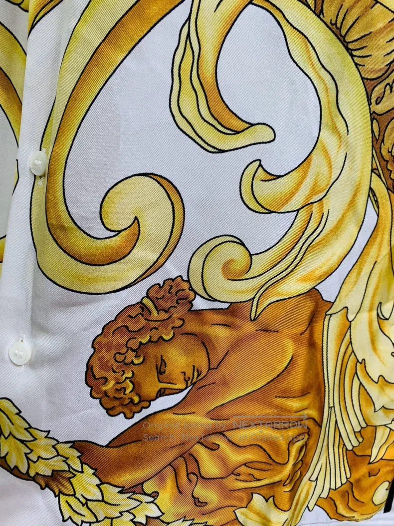 Versace Versace Main line shirt shirt black gold baroque Size US M / EU 48-50 / 2 - 4 Thumbnail