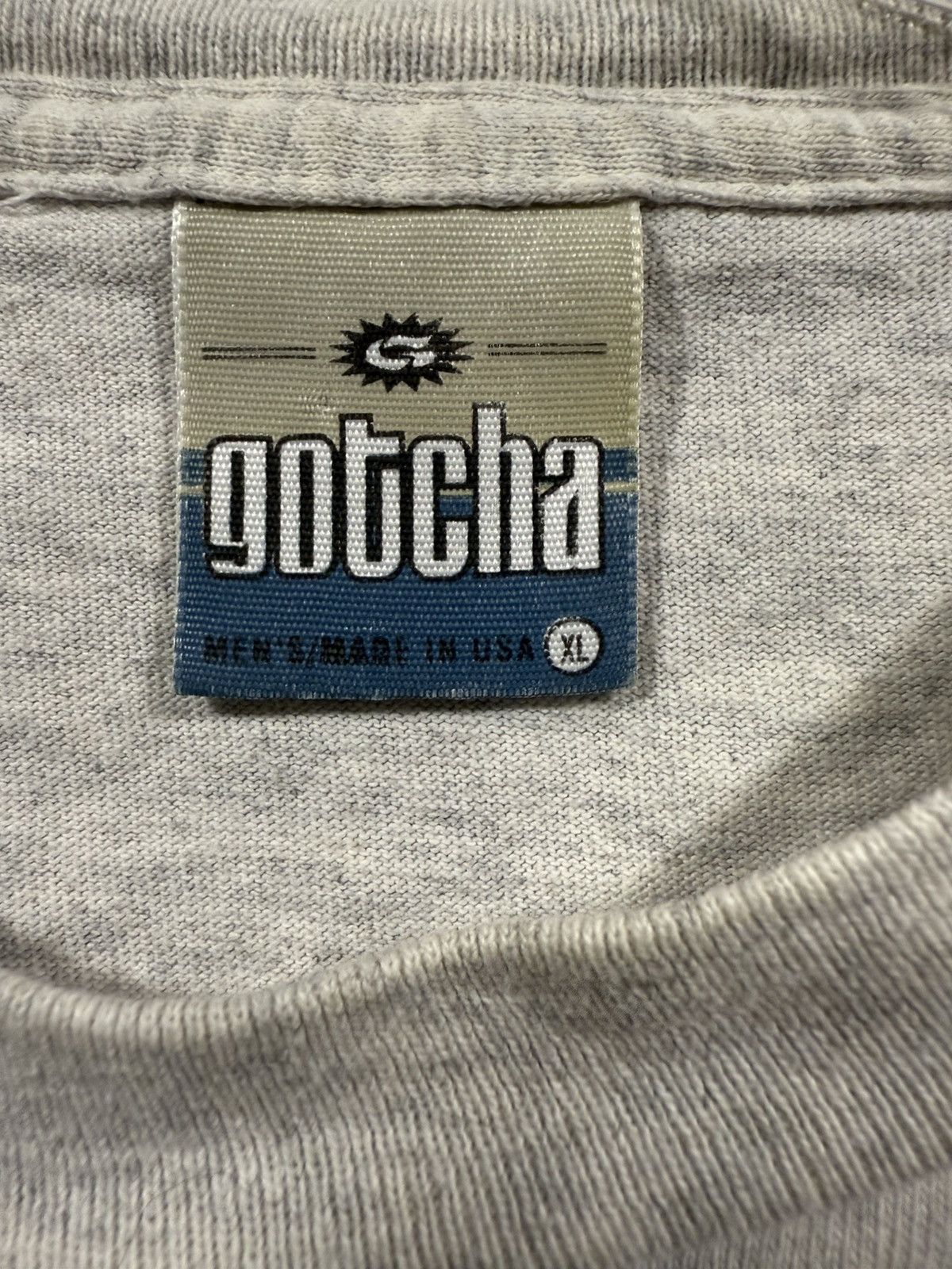 Gotcha 1993 Gotcha Martin Pottz Potter Vintage Surf Single Stitch Size US XL / EU 56 / 4 - 4 Thumbnail