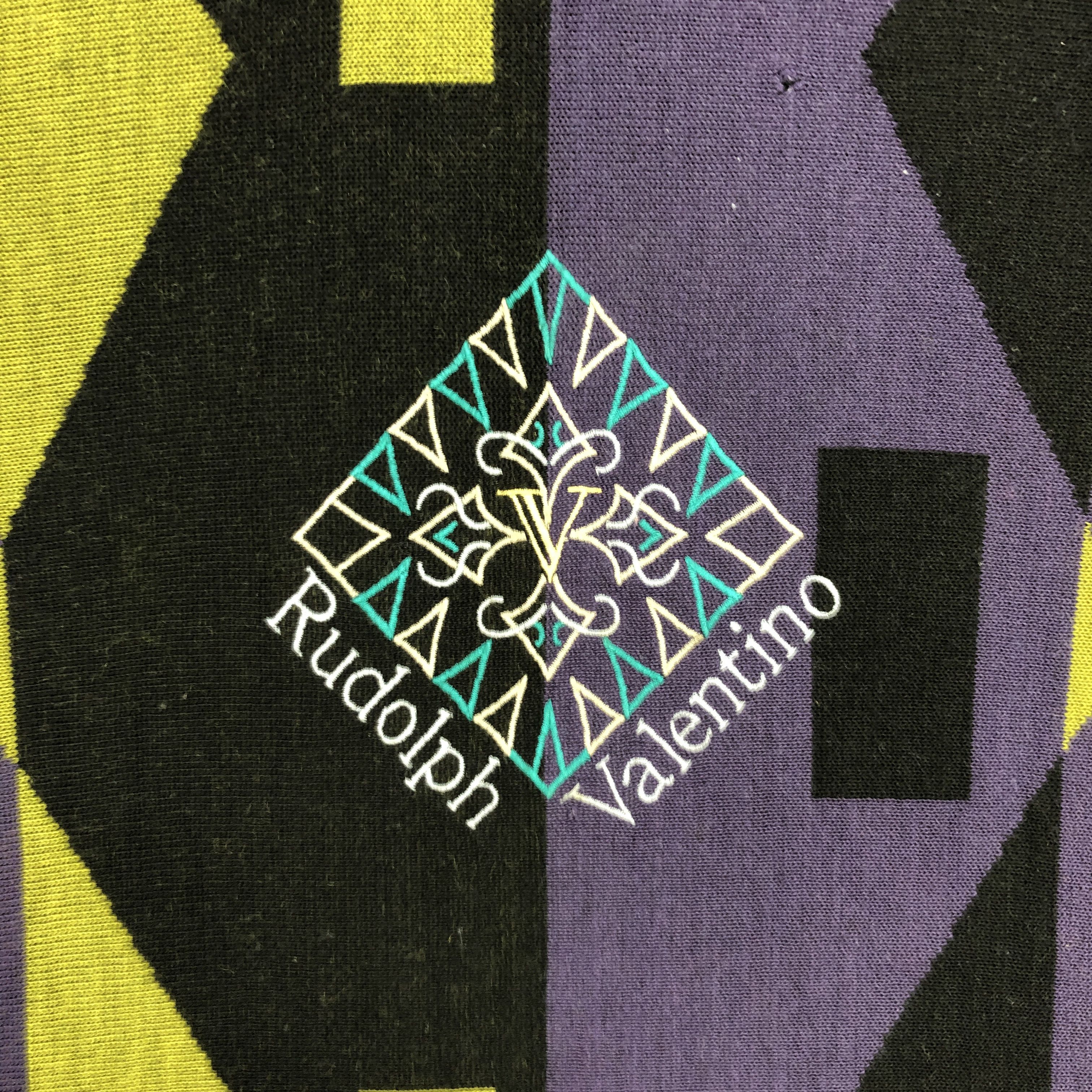 Homespun Knitwear × Vintage Rudolph Valentino Knitwear Sweatshirt Nice Design Sweater Size US L / EU 52-54 / 3 - 3 Thumbnail