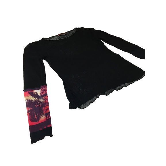 Cop Copine Cop Copine Mesh Top Floral Barcode Size ONE SIZE - 2 Thumbnail
