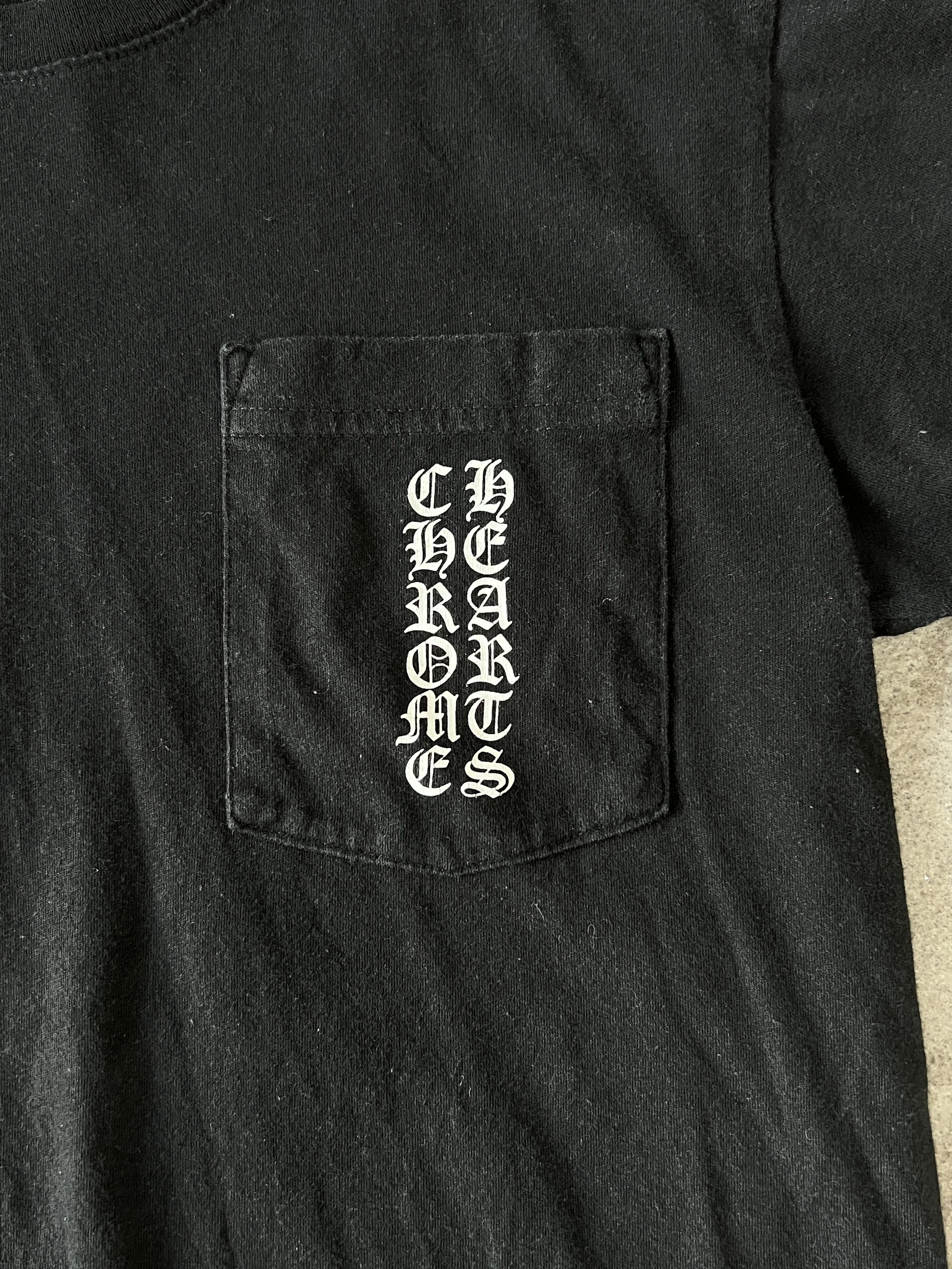 Chrome Hearts Chrome Hearts Flame Side Pocket Tee Black Small Size US S / EU 44-46 / 1 - 4 Thumbnail