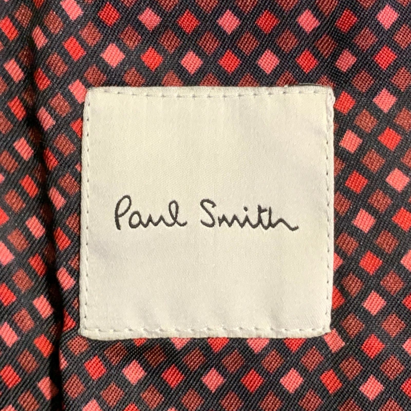 Paul Smith PAUL SMITH Size 6 Black Wool Twill Notch Lapel Jacket Blazer Size M / US 6-8 / IT 42-44 - 6 Thumbnail