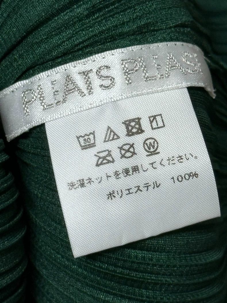 Issey Miyake Issey Miyake size:3 Dark green pleated dress Size S / US 4 / IT 40 - 4 Thumbnail