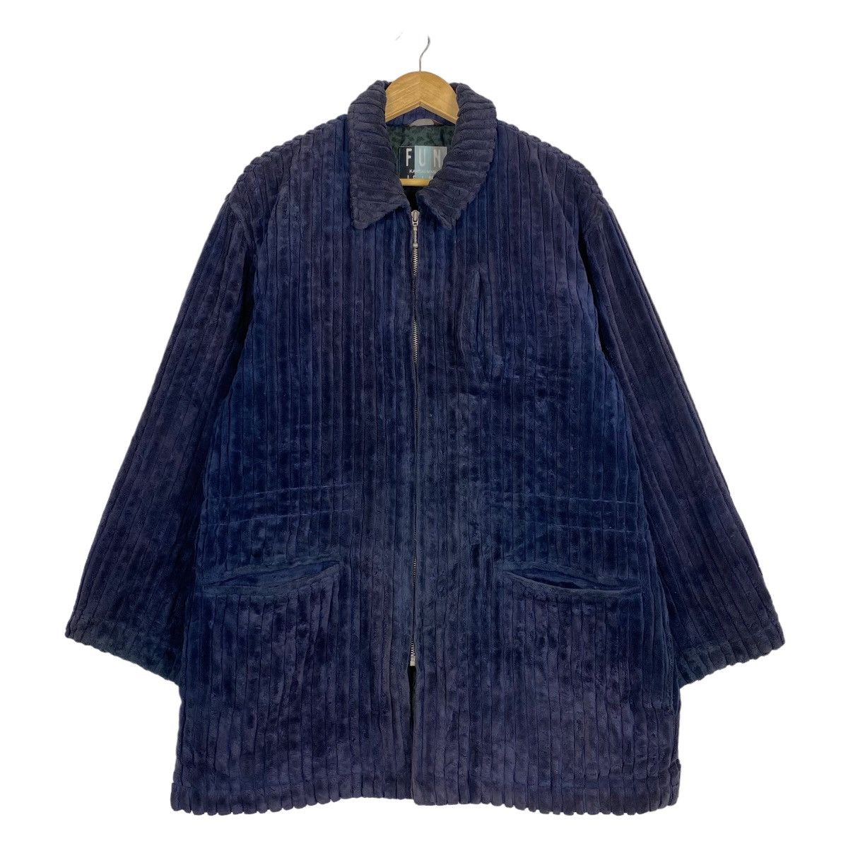 Japanese Brand × Kansai Yamamoto Kansai Jeans corduroy zipper jacket Size US L / EU 52-54 / 3 - 1 Thumbnail