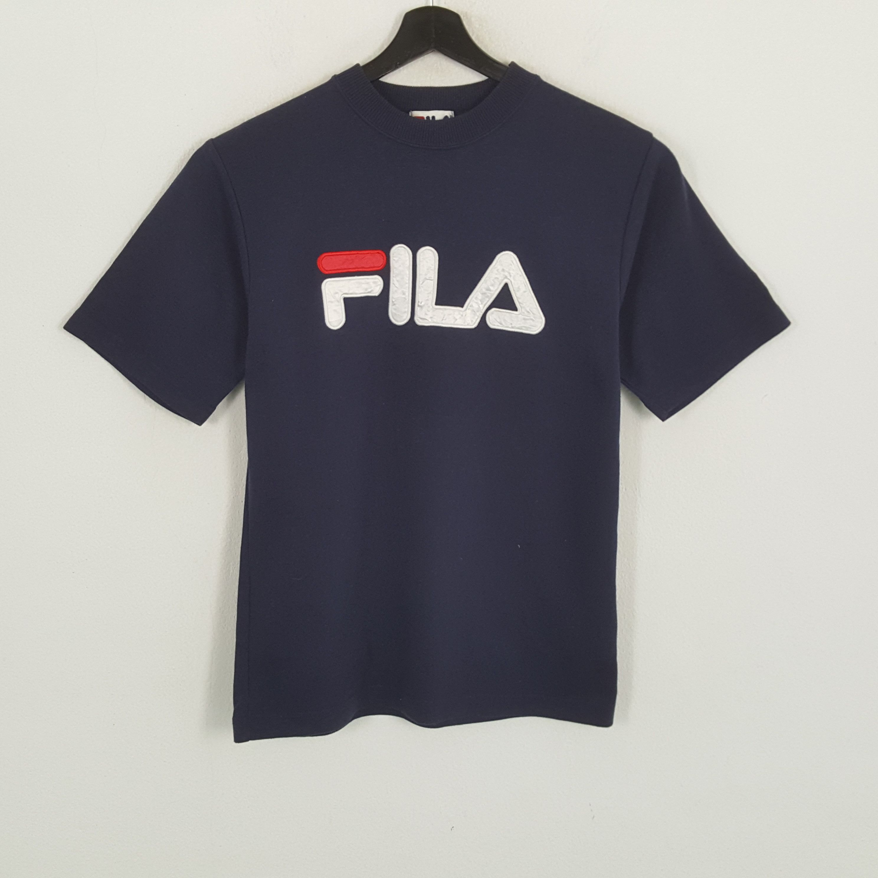 Fila × Vintage FILA Spellout Design Tshirt Size US M / EU 48-50 / 2 - 1 Thumbnail