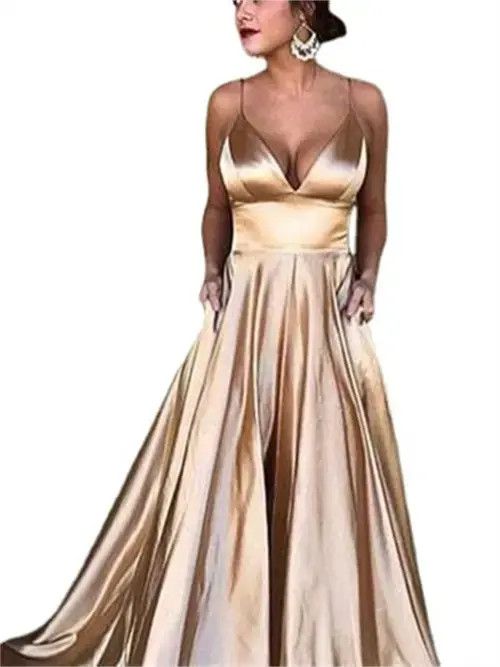 Japanese Brand × Vintage Vintage Dress Elegant Floor Length Evening Size ONE SIZE - 3 Thumbnail