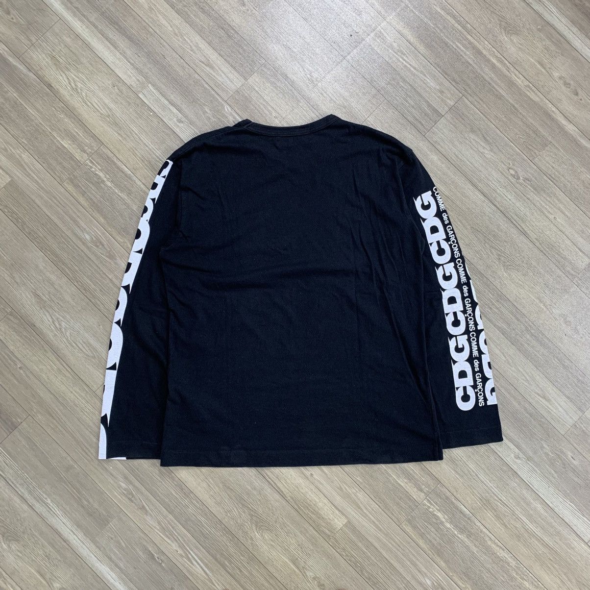 Comme des Garcons Comme des Garcons Side Taped Longsleeve Tshirt Size US L / EU 52-54 / 3 - 9 Thumbnail